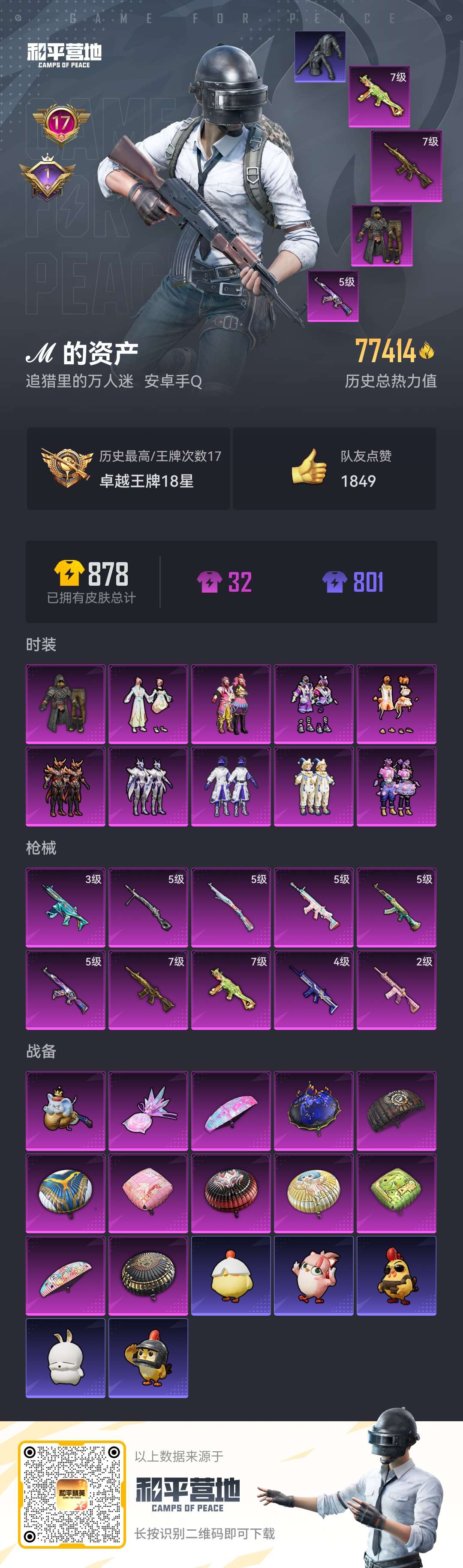 HPCMW414683和平精英账号详情图2