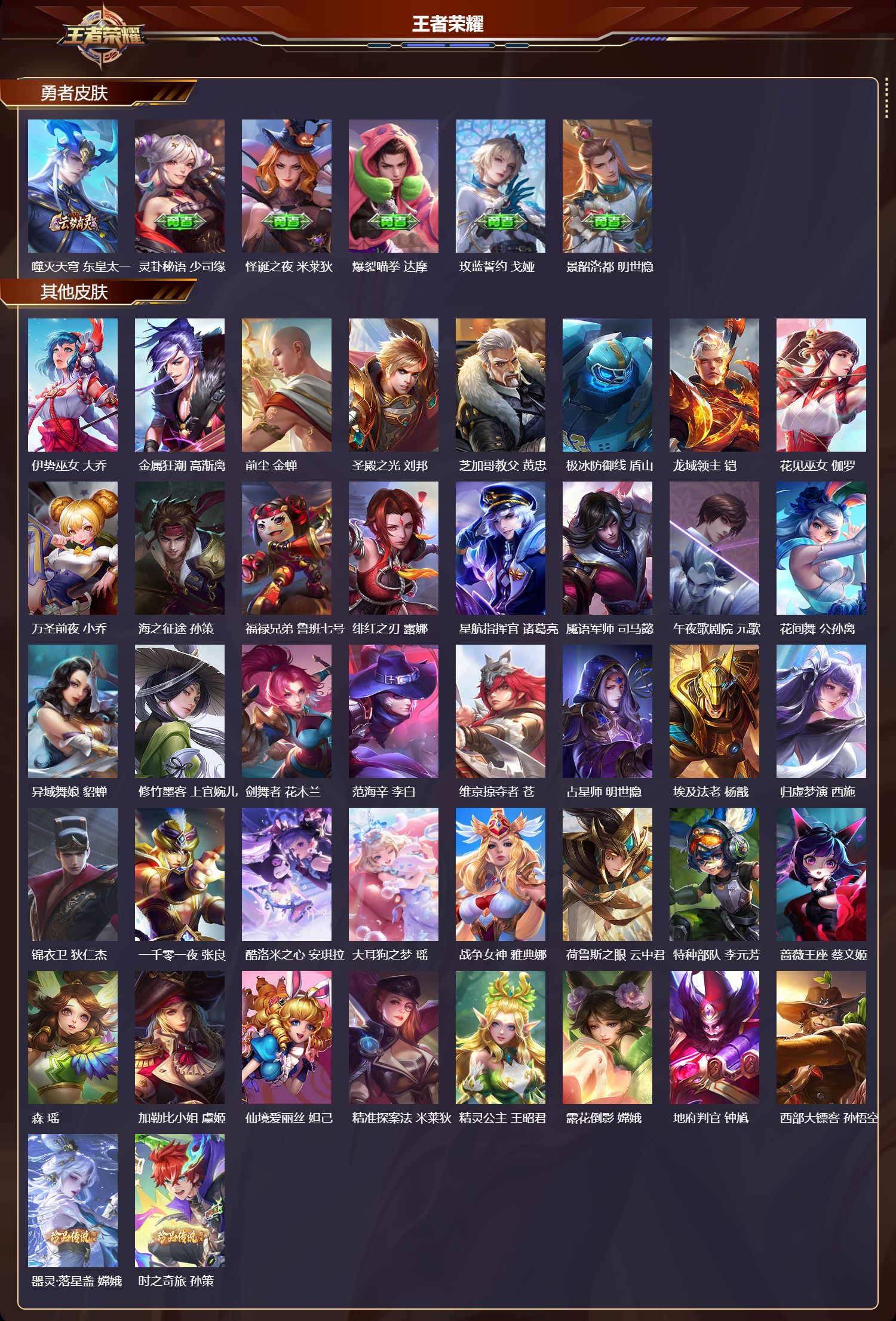 WZCMW416362王者荣耀账号详情图9