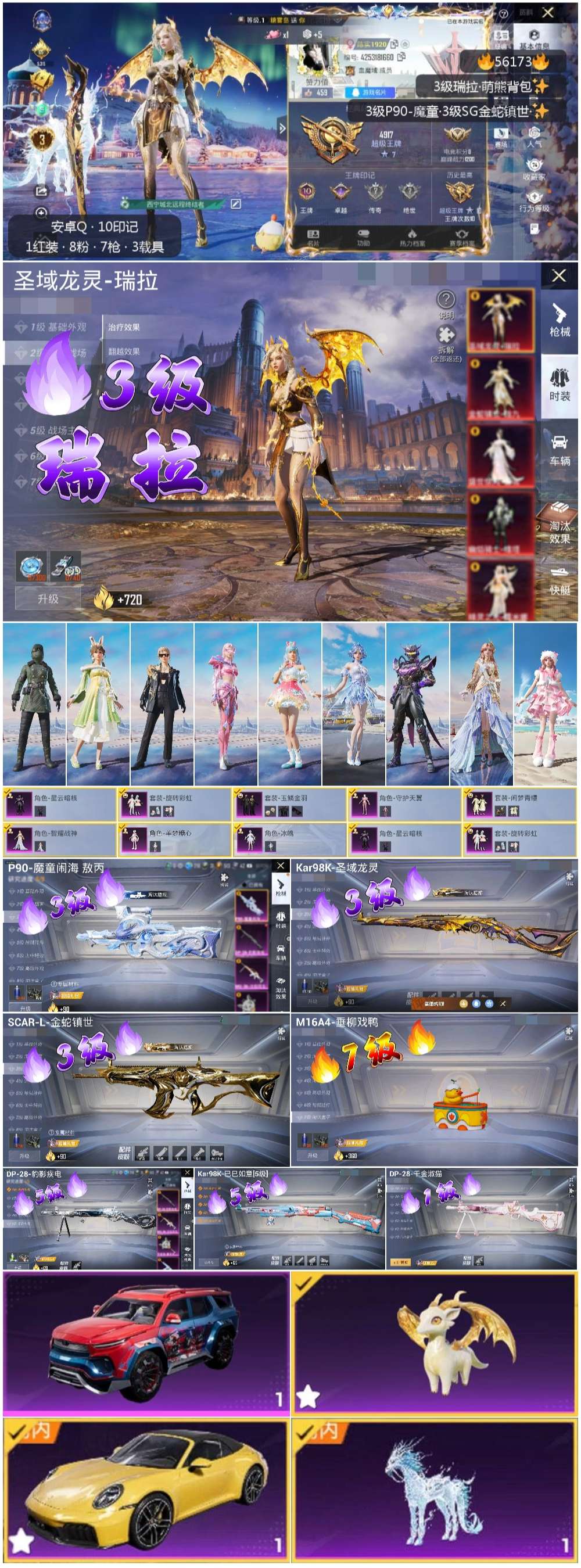 HPSJ47930和平精英账号详情图2