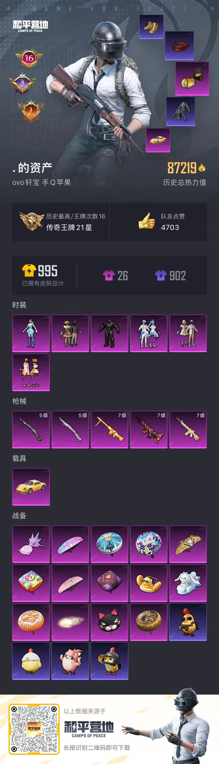 HPCMW410323和平精英账号详情图4