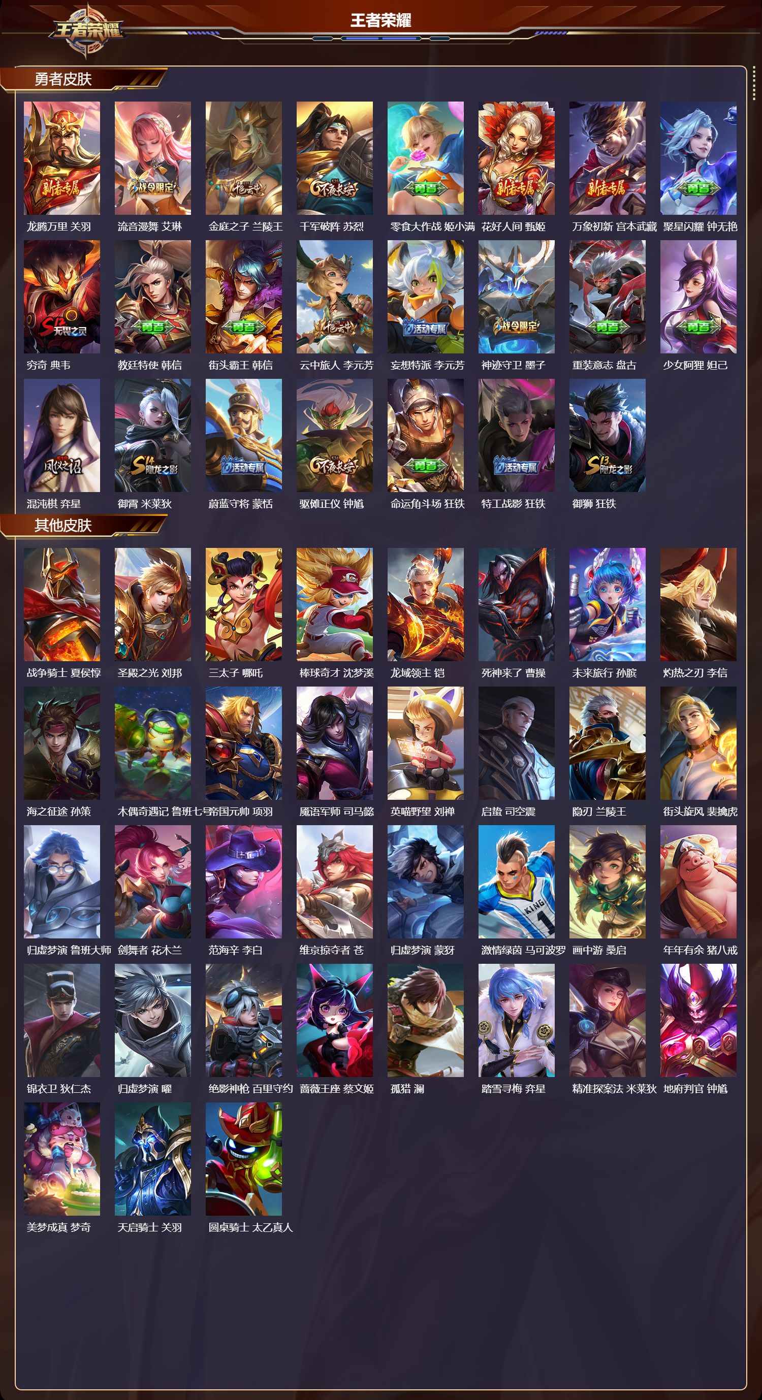 WZMK47745王者荣耀账号详情图4 WZMK47745王者荣耀账号详情图4