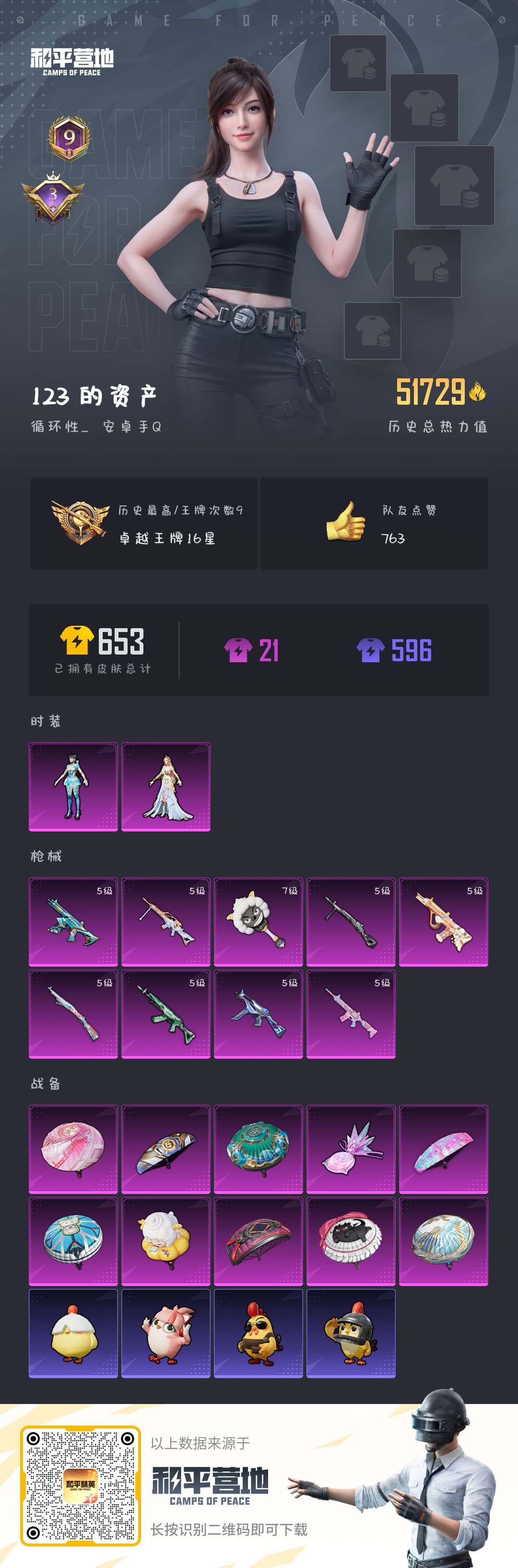 HPCMW410428和平精英账号详情图4