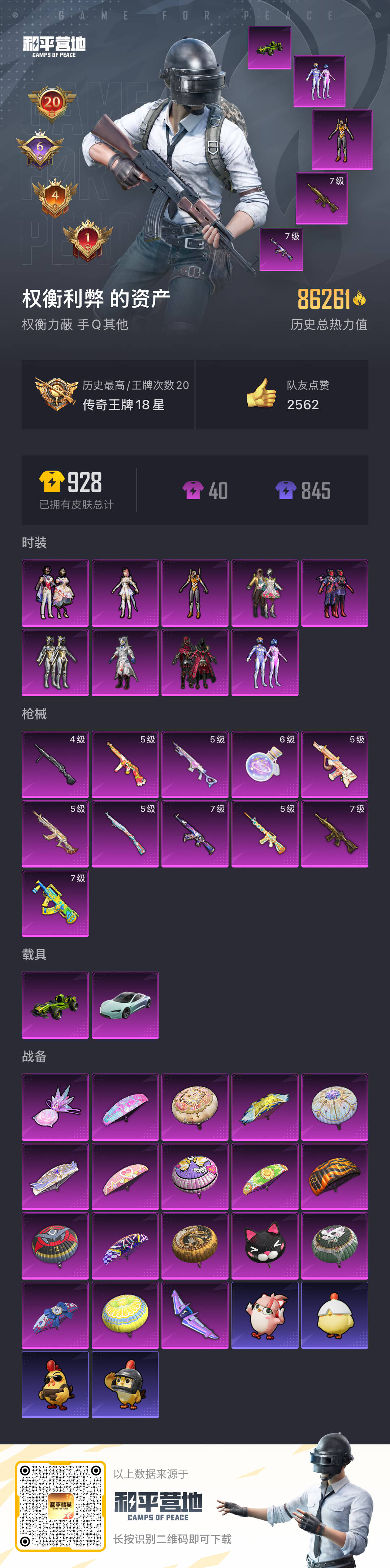 HPCMW410411和平精英账号详情图4 HPCMW410411和平精英账号详情图4