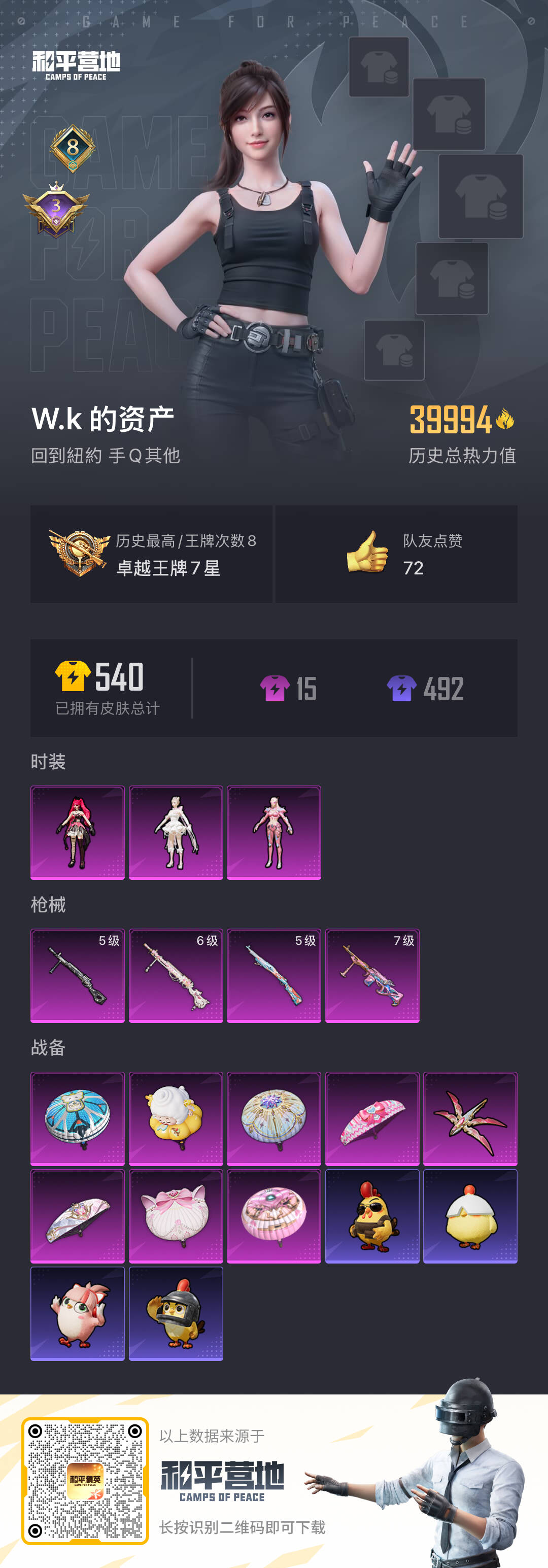 HPCMW410375和平精英账号详情图2