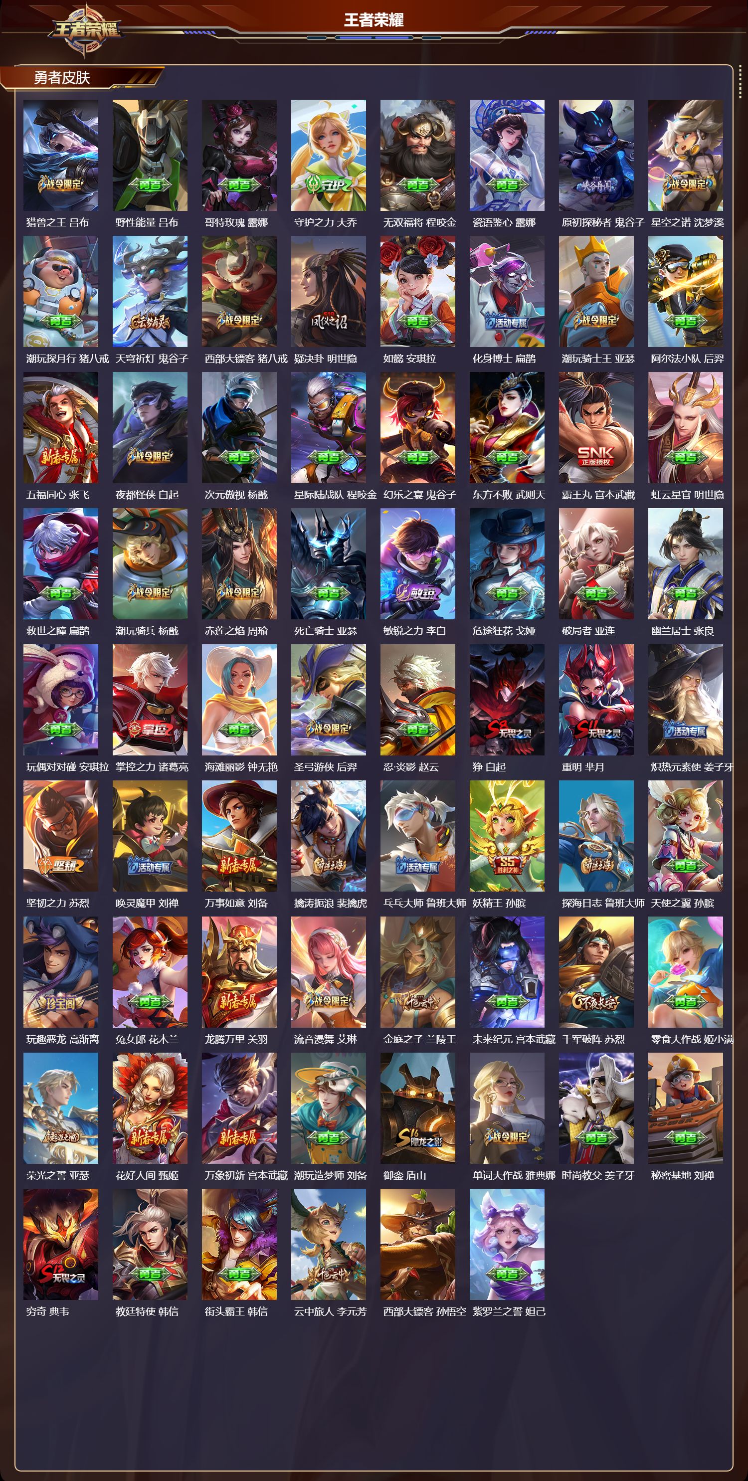 WZMK47743王者荣耀账号详情图6