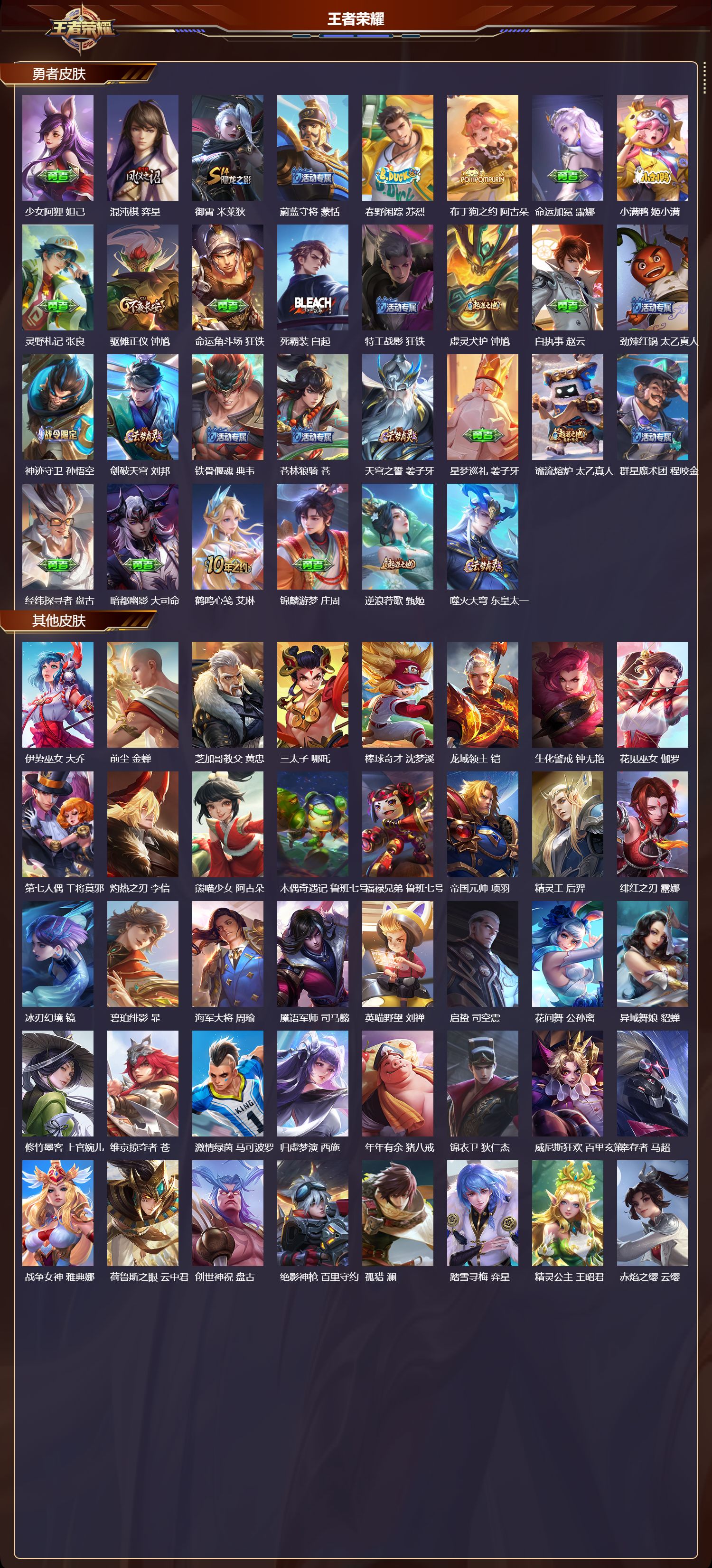 WZMK47740王者荣耀账号详情图4