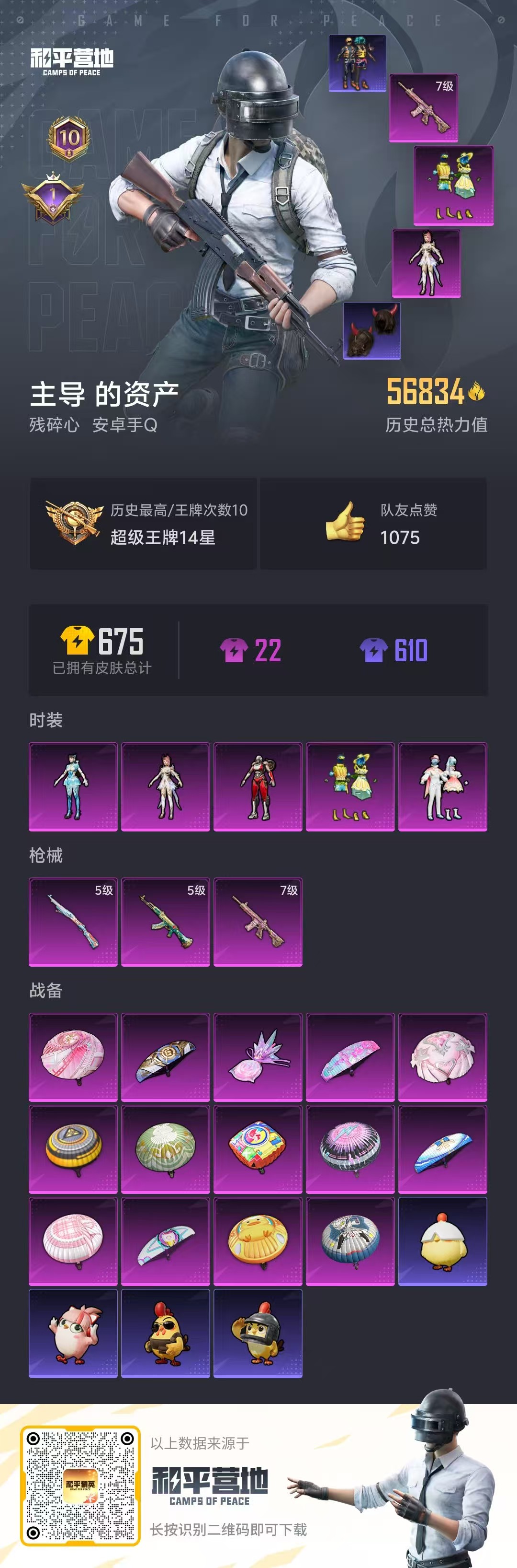 HPCMW410350和平精英账号详情图2