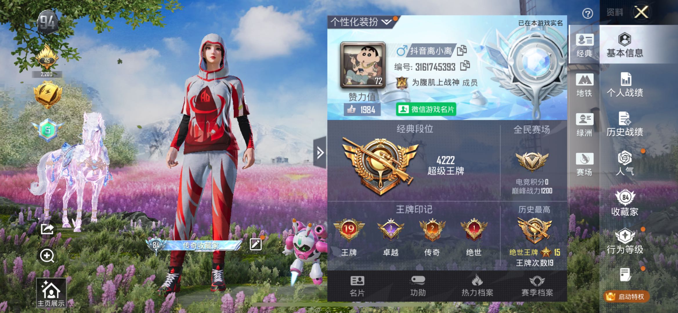 HPSJ43667和平精英账号详情图4 HPSJ43667和平精英账号详情图4