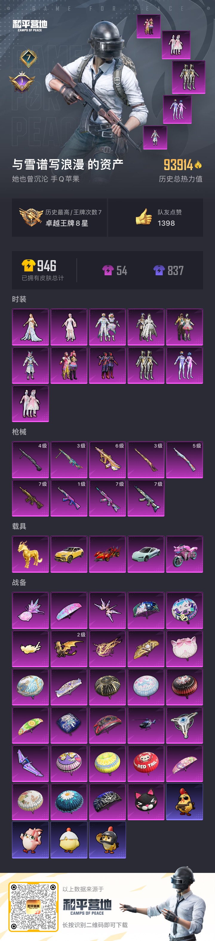 HPCMW414687和平精英账号详情图16