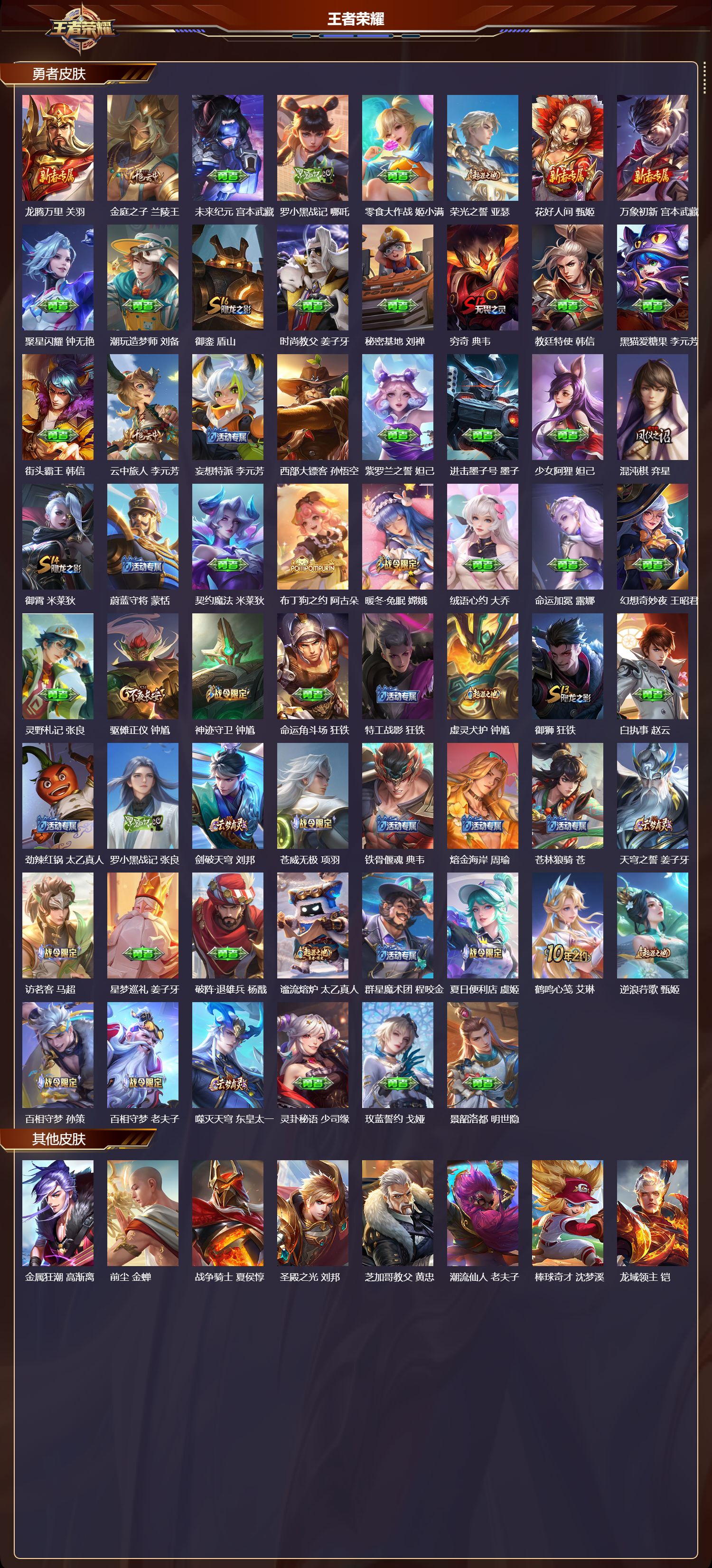 WZQM412133王者荣耀账号详情图6