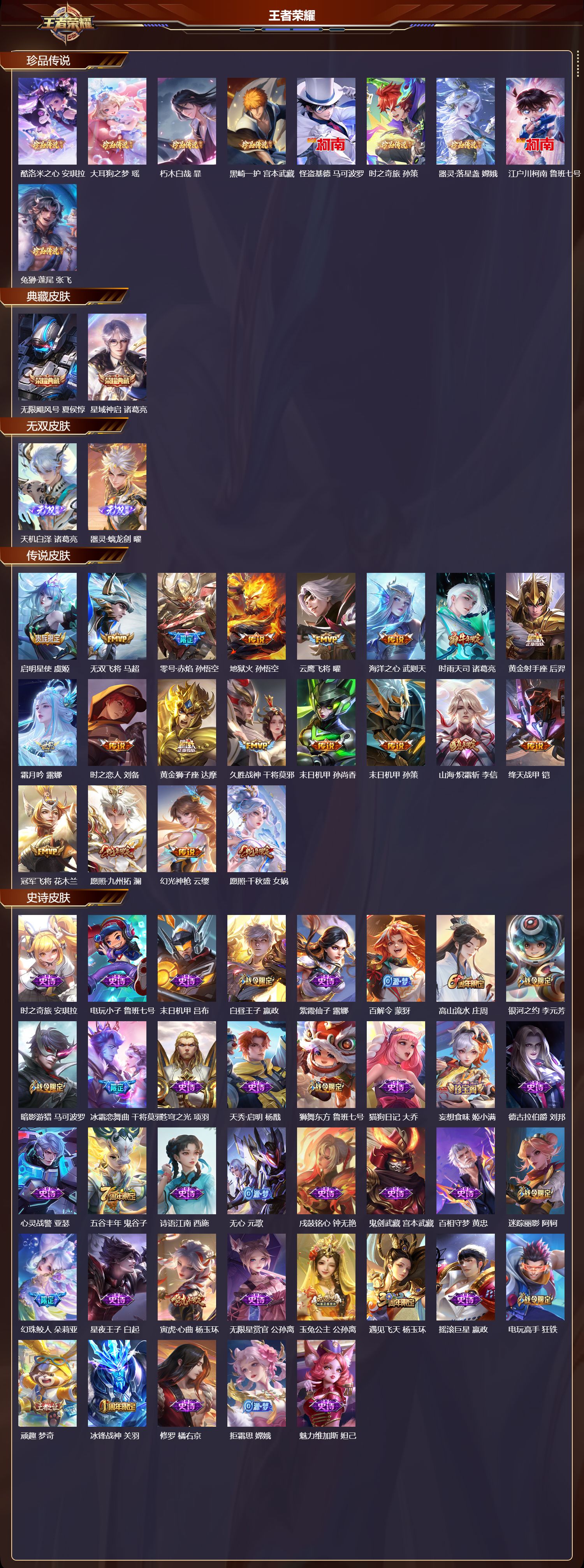 WZCMW416355王者荣耀账号详情图6