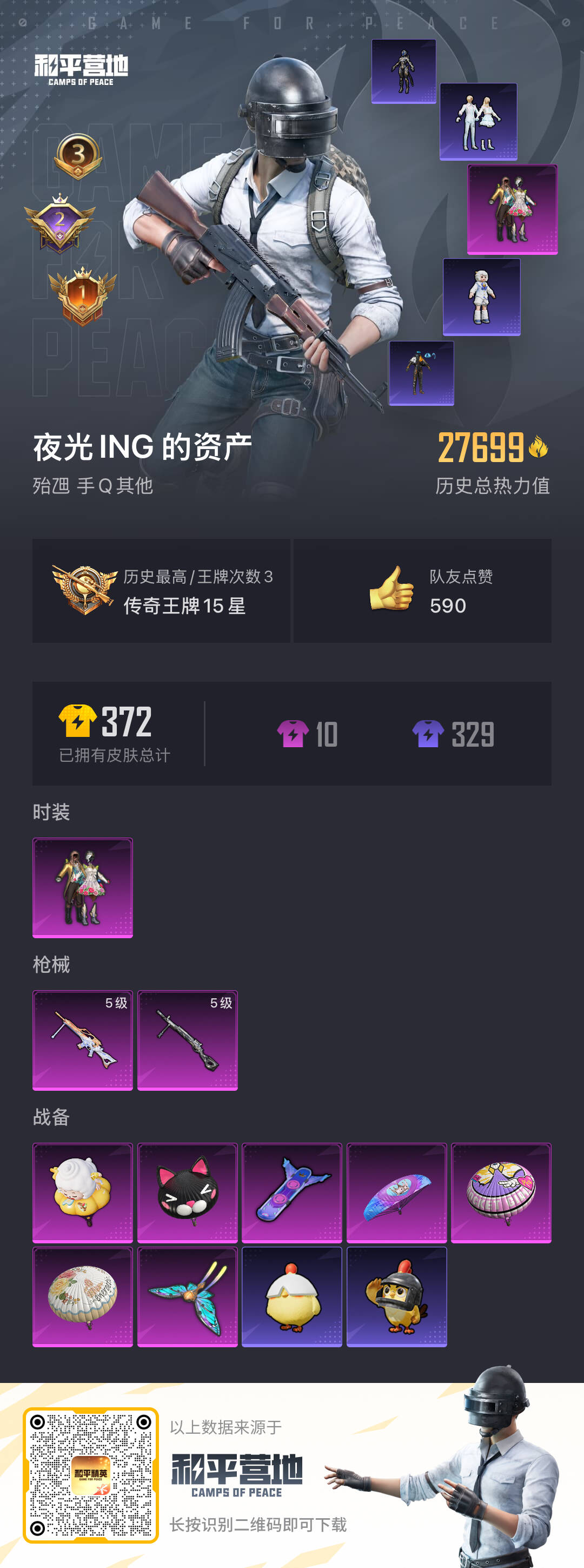 HPSJ47890和平精英账号详情图4