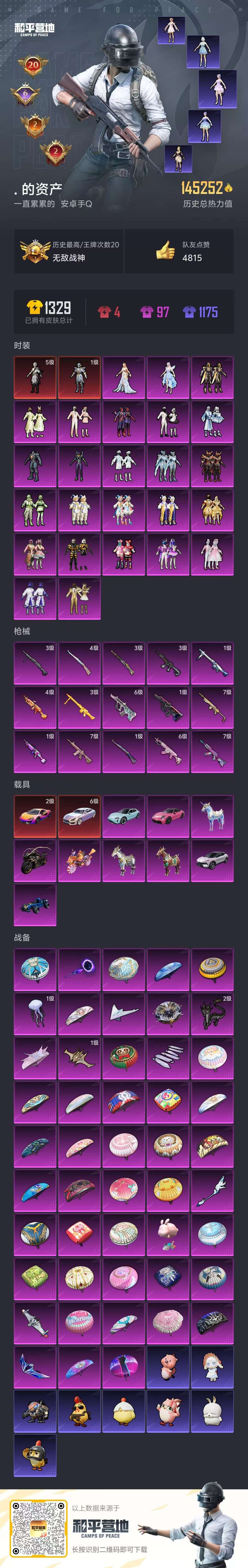 HPSJ43751和平精英账号详情图4