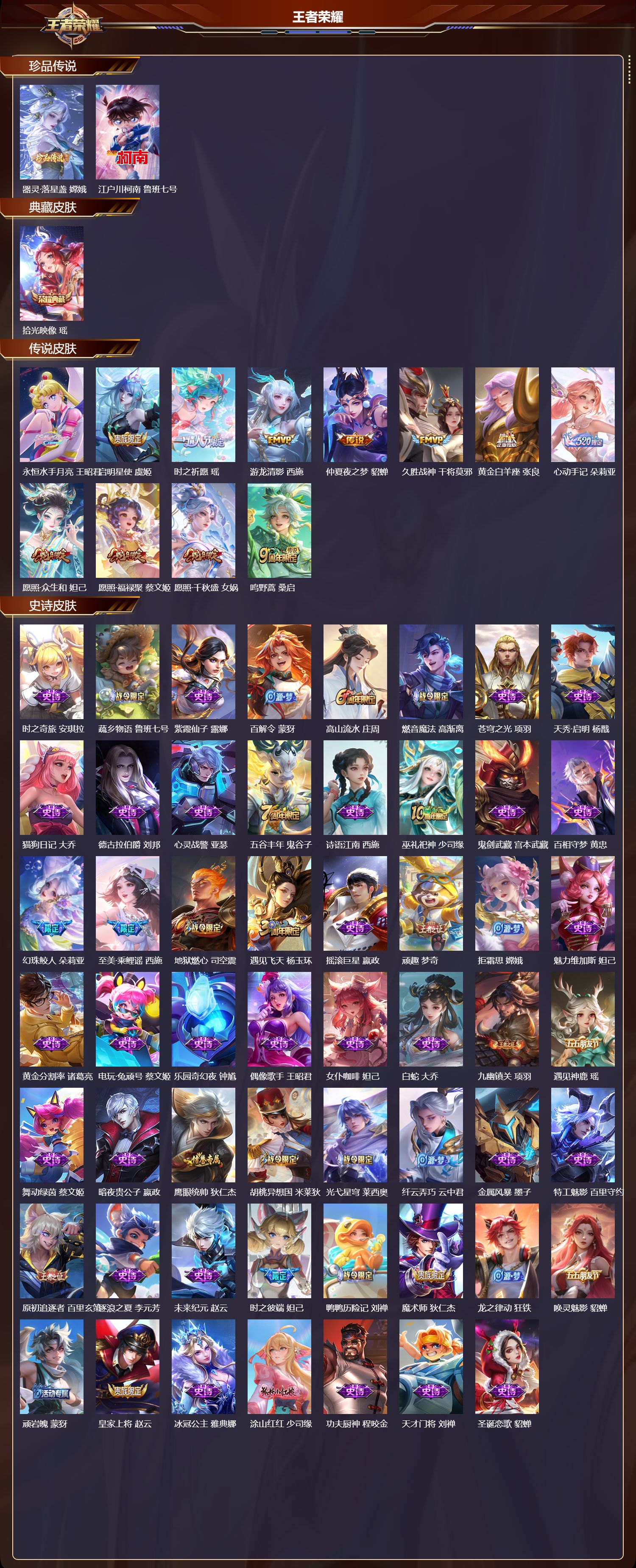 WZCMW470057王者荣耀账号详情图2