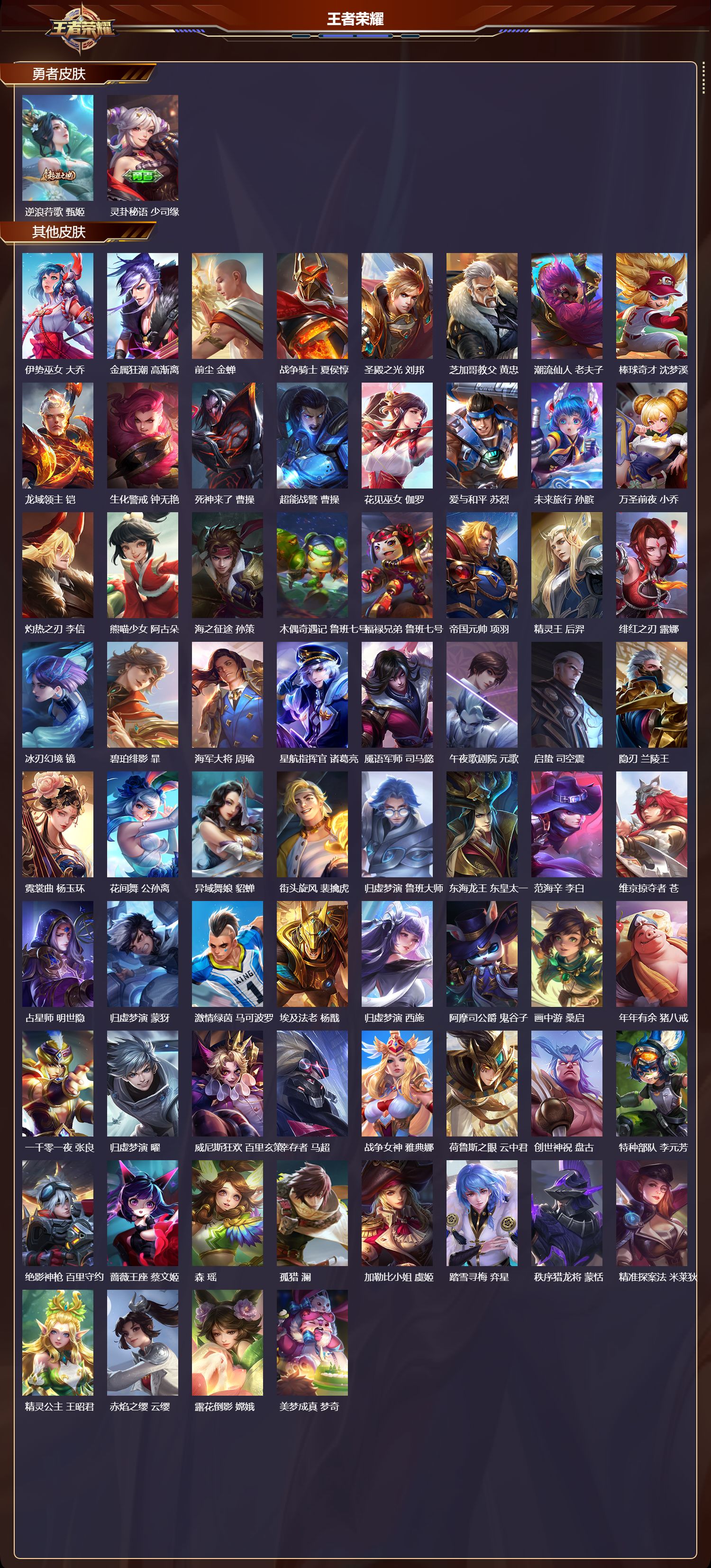 WZQM472045王者荣耀账号详情图7