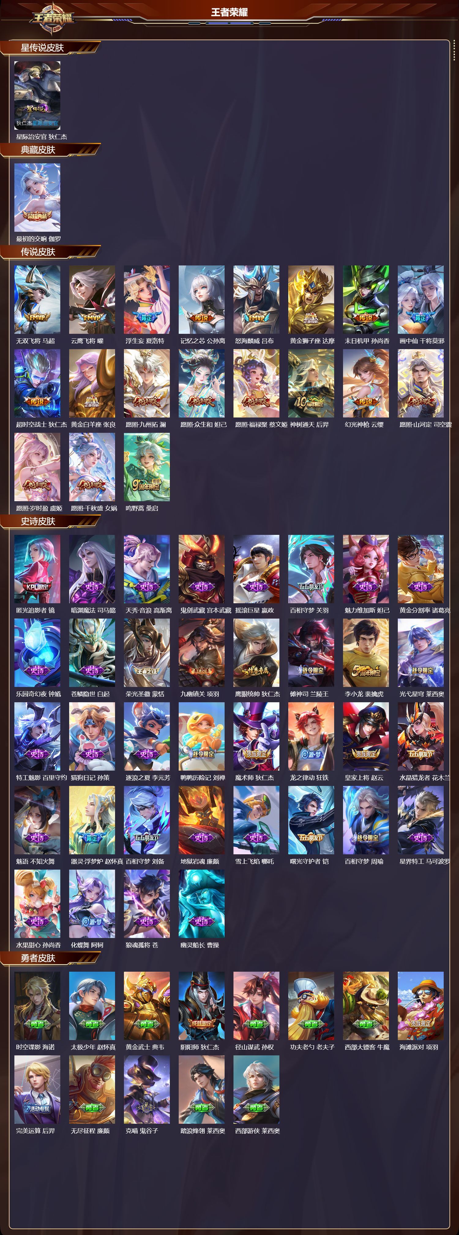 WZQM472050王者荣耀账号详情图3 WZQM472050王者荣耀账号详情图3