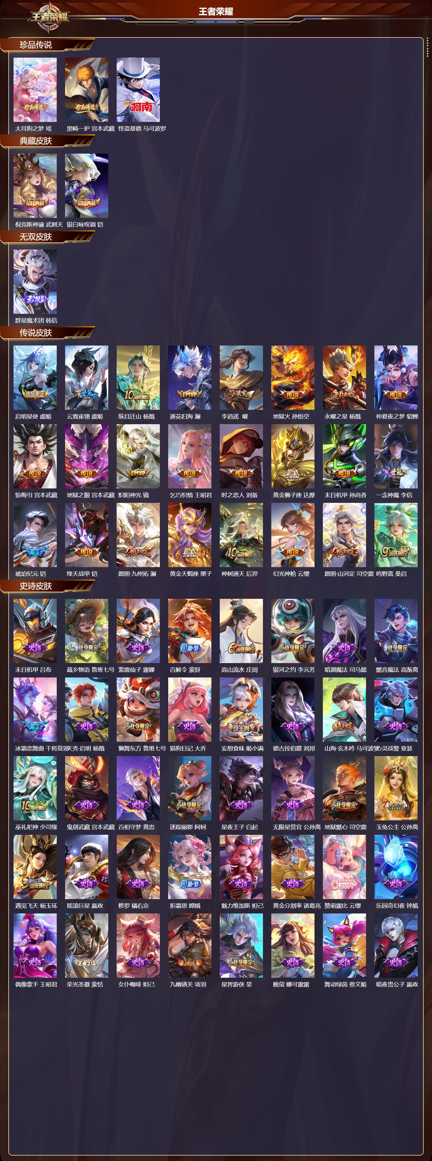 WZCMW469584王者荣耀账号详情图6