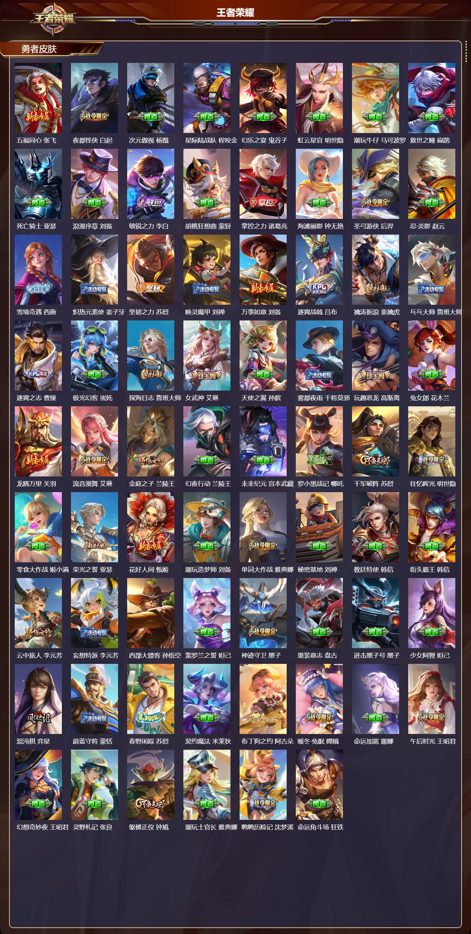 WZCMW469548王者荣耀账号详情图9