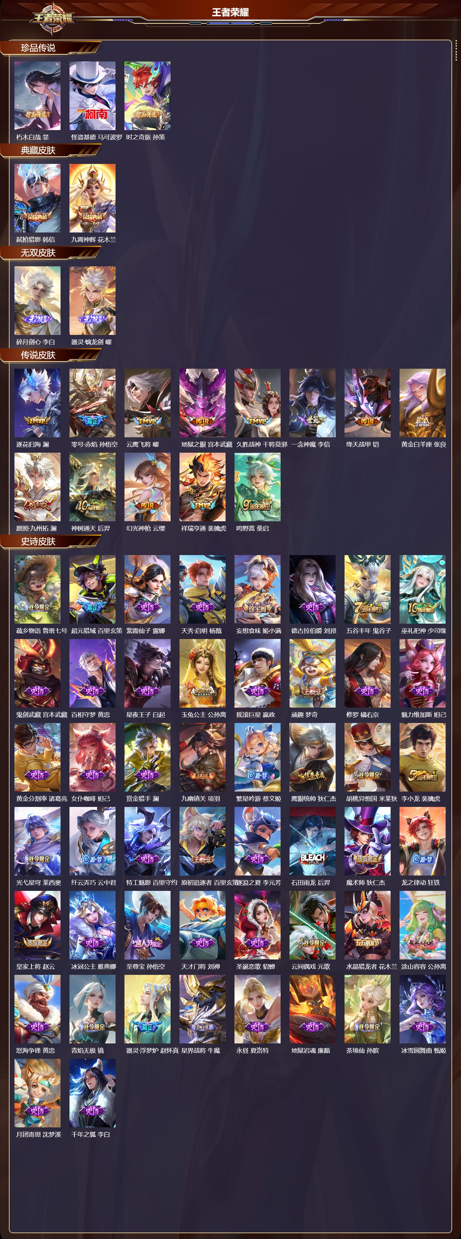 WZCMW469707王者荣耀账号详情图6