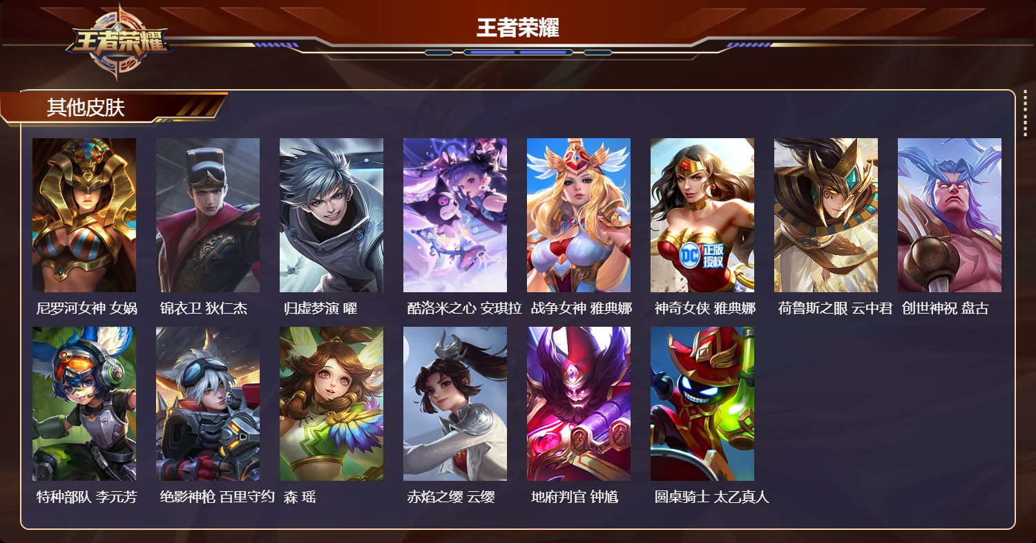 WZCMW469557王者荣耀账号详情图9