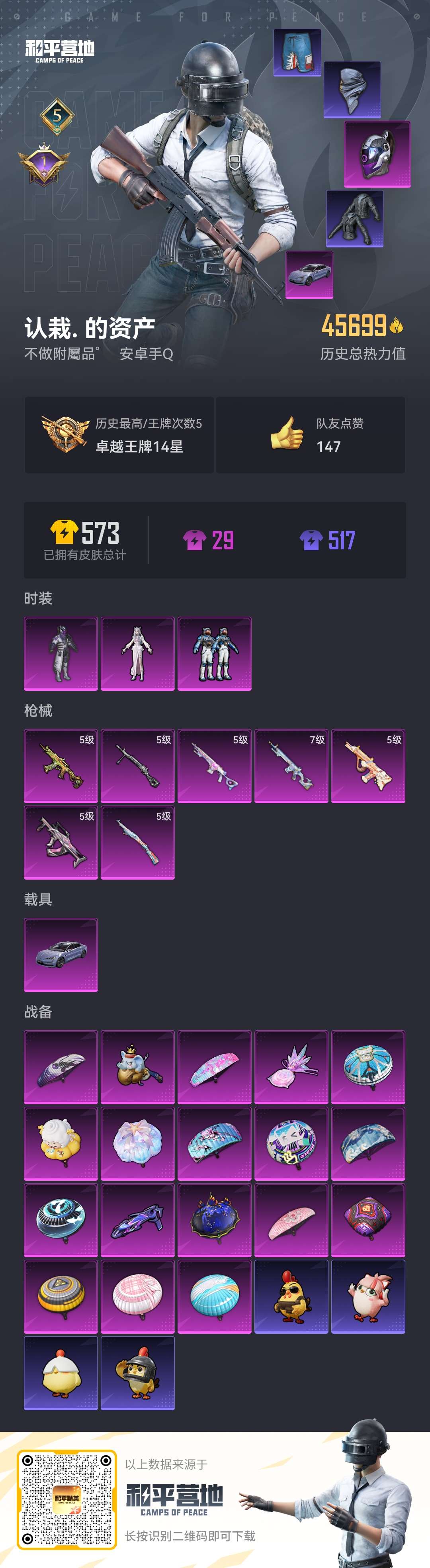 HPCMW439746和平精英账号详情图2