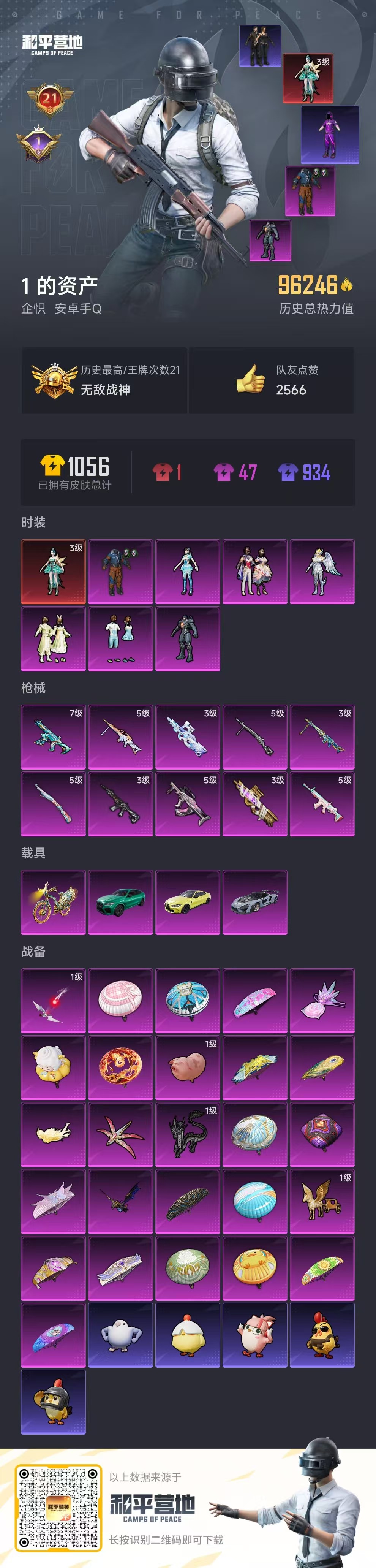 HPCMW436619和平精英账号详情图3