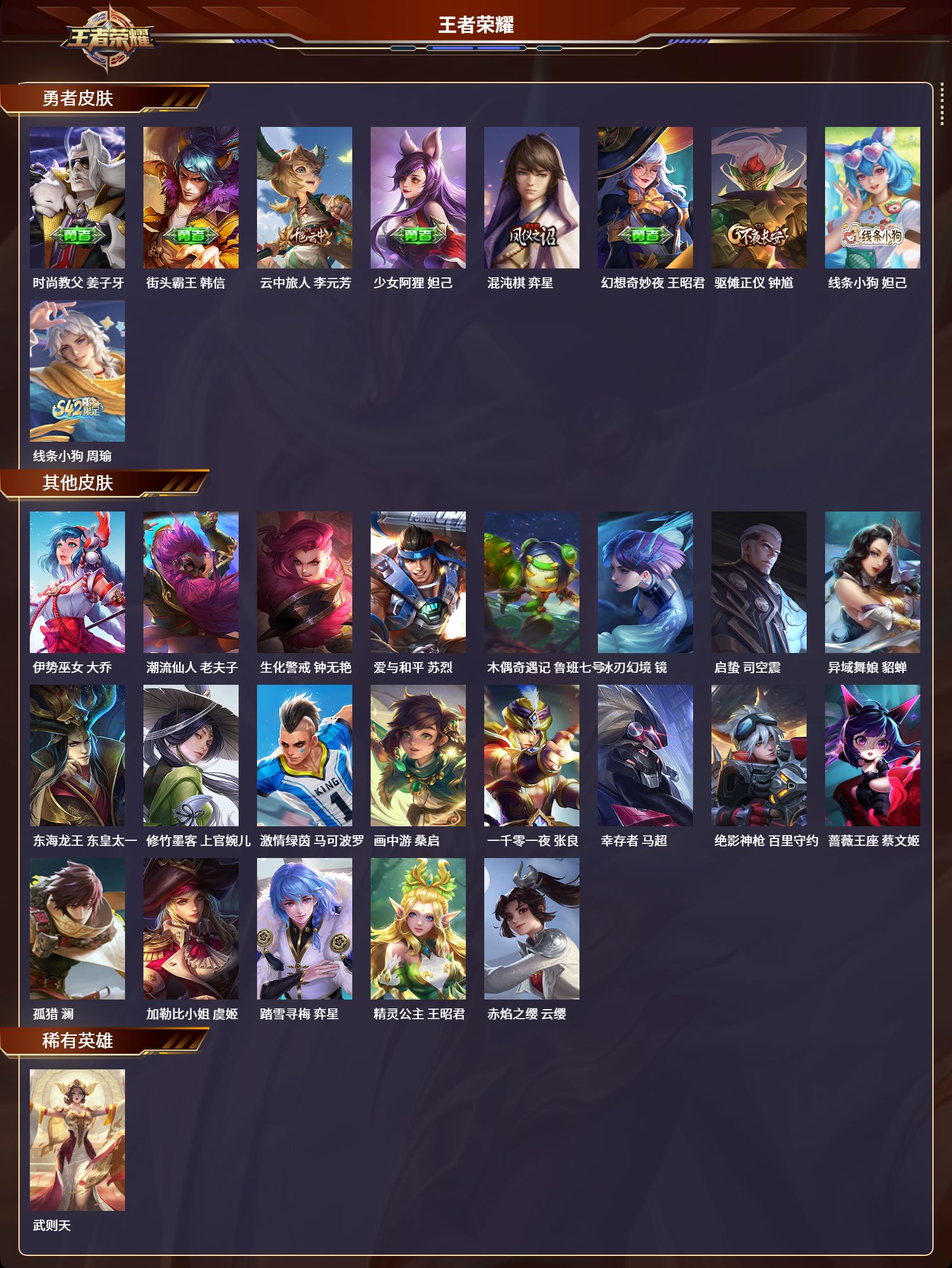 WZCMW470518王者荣耀账号详情图3 WZCMW470518王者荣耀账号详情图3