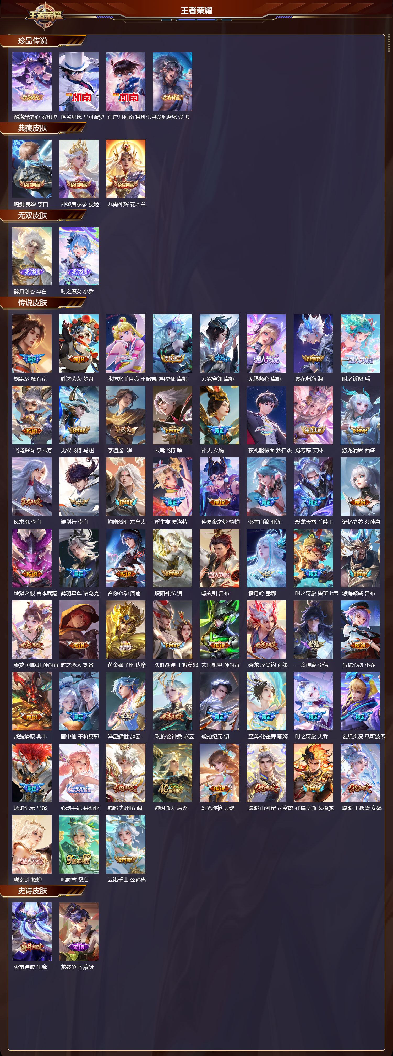 WZCMW469712王者荣耀账号详情图6