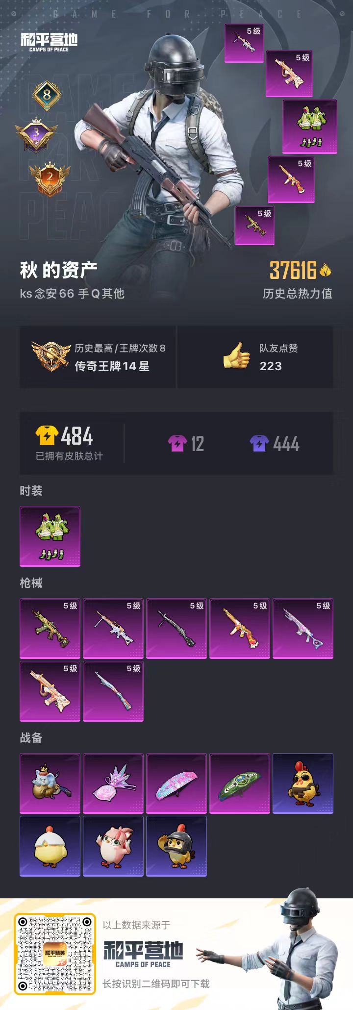 HPCMW436332和平精英账号详情图3