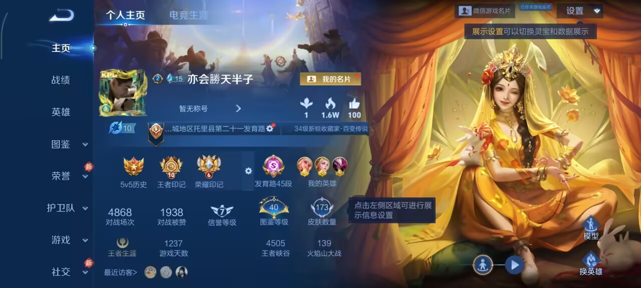 WZCMW469667王者荣耀账号详情图2