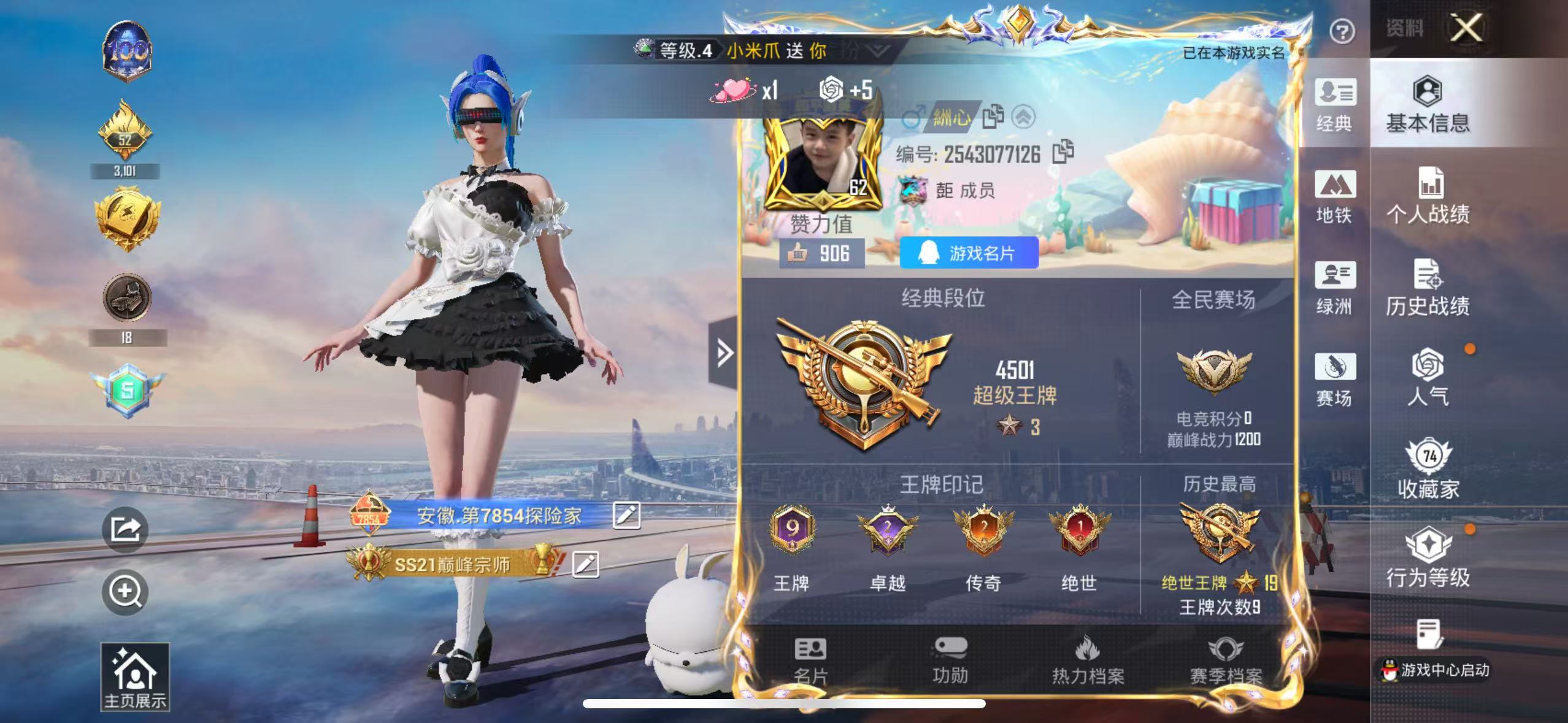 HPCMW438264和平精英账号详情图2