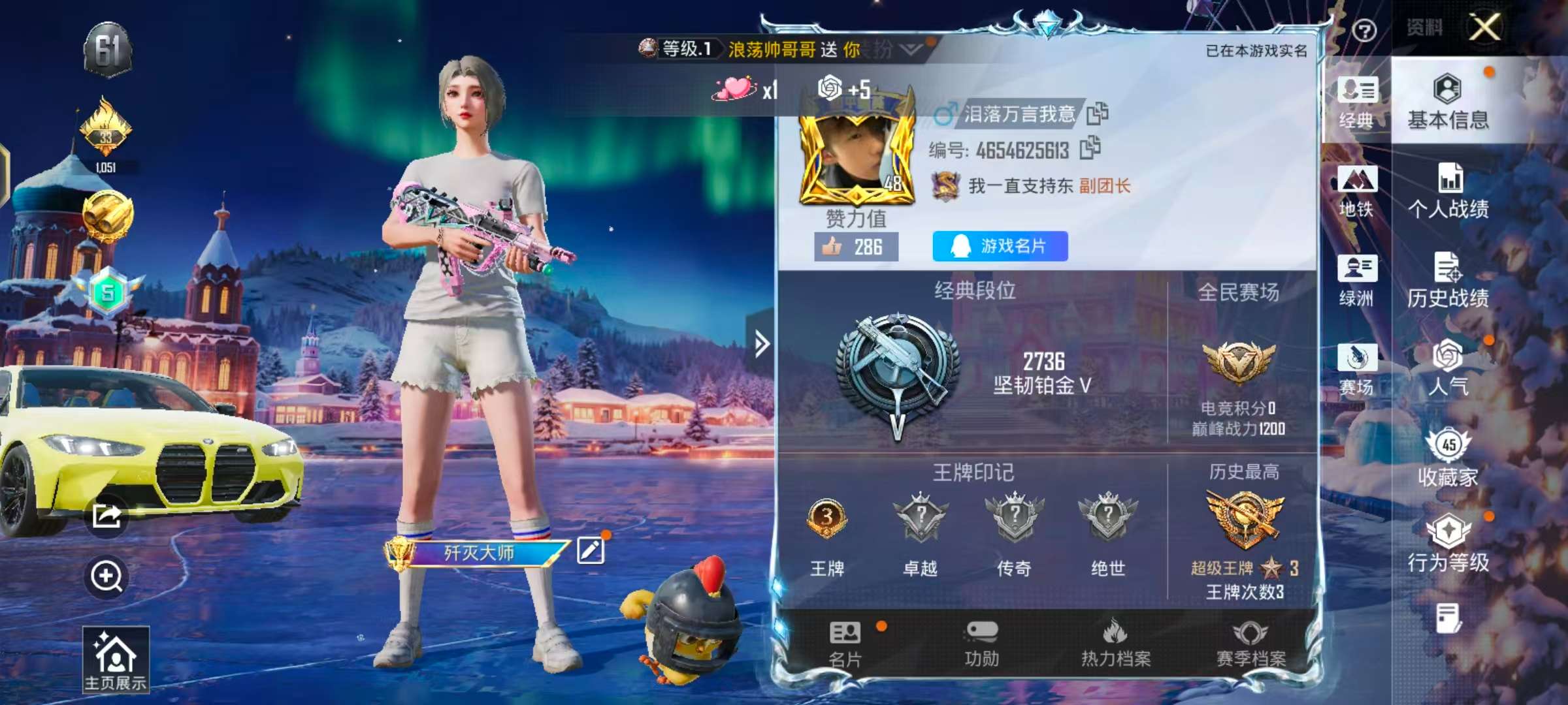 HPCMW438139和平精英账号详情图2