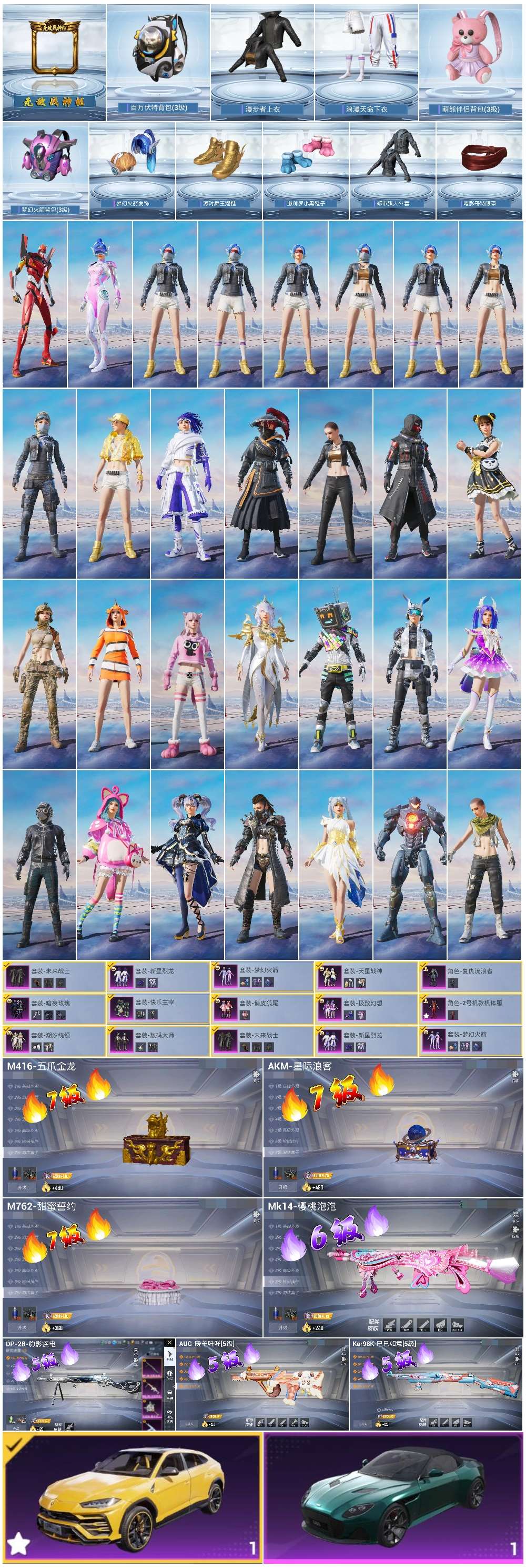 HPSJ438116和平精英账号详情图3