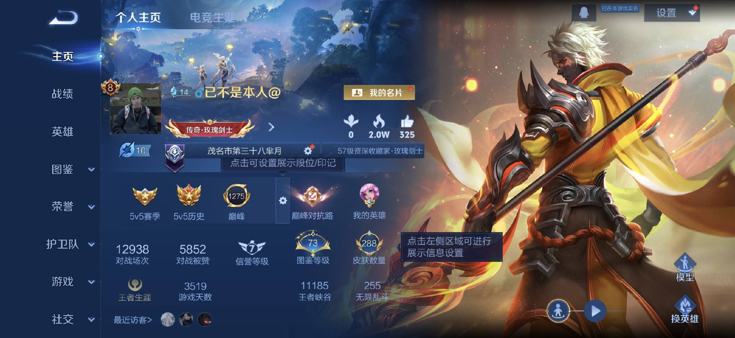 WZCMW472122王者荣耀账号详情图2