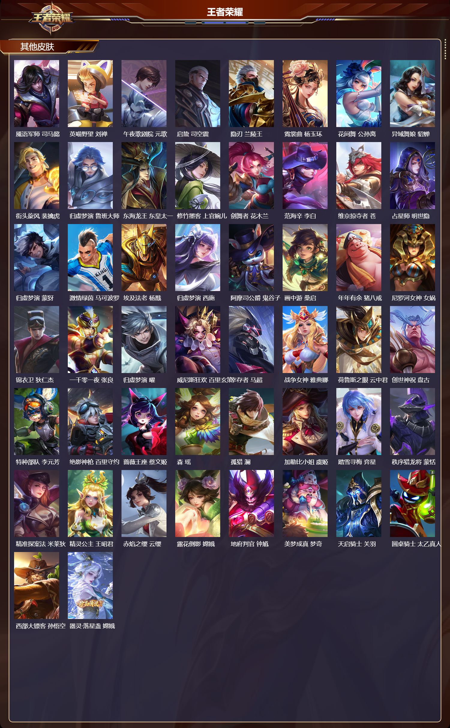 WZQM475323王者荣耀账号详情图8