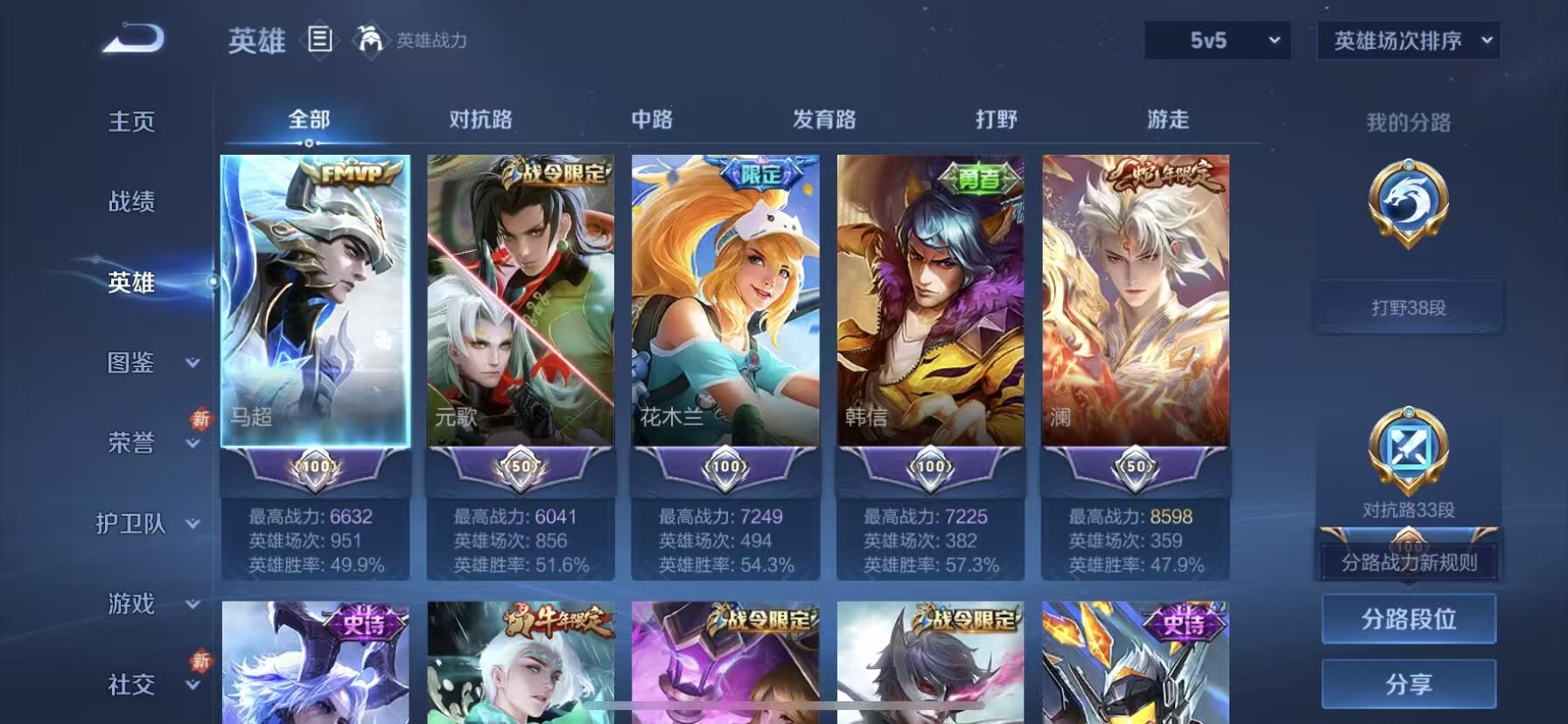 WZCMW472066王者荣耀账号详情图4