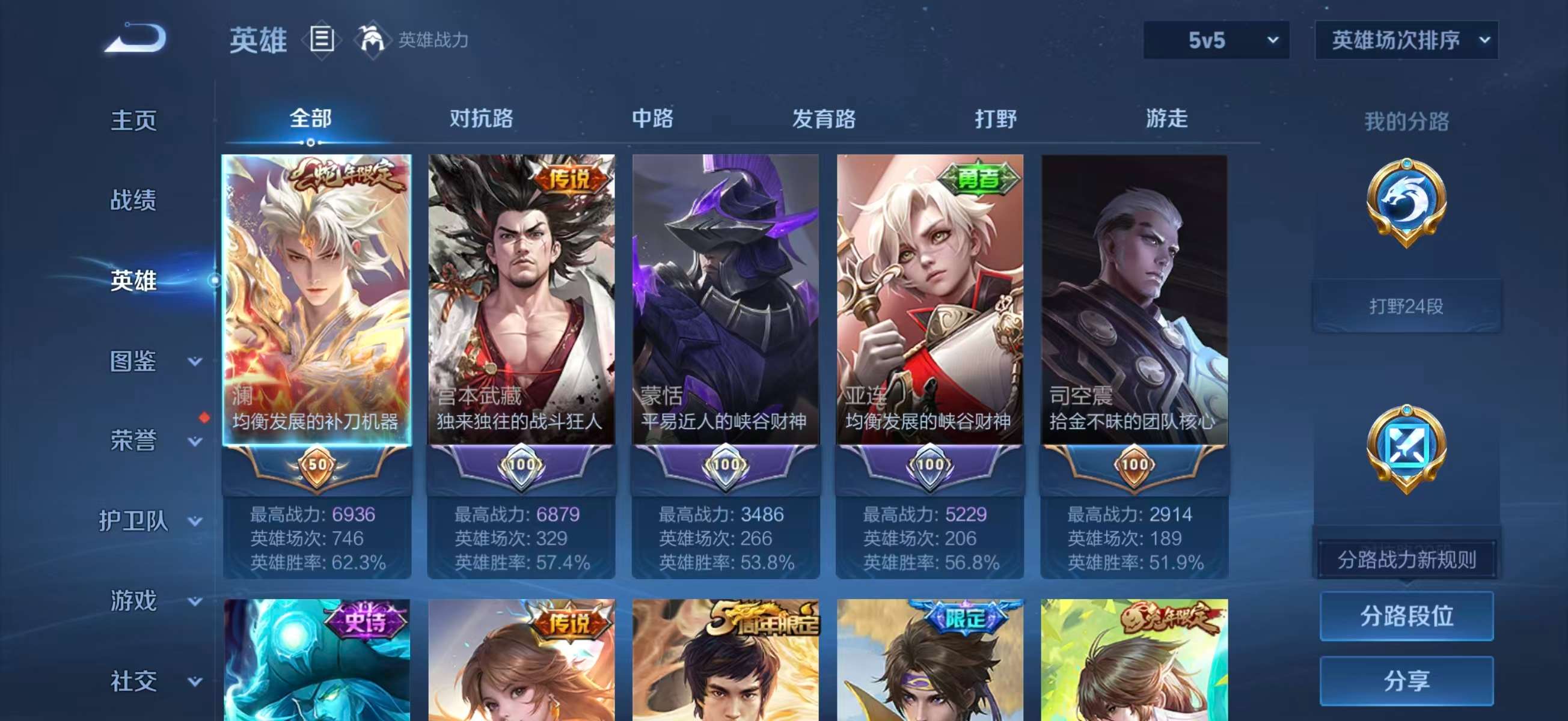 WZCMW472117王者荣耀账号详情图4