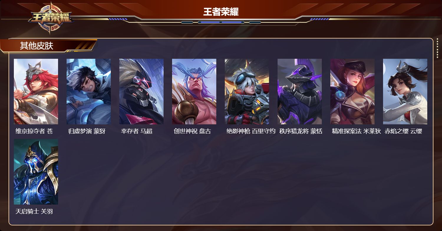 WZCMW472145王者荣耀账号详情图8