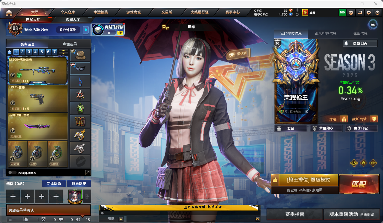 CFFFWY414496穿越火线账号详情图2