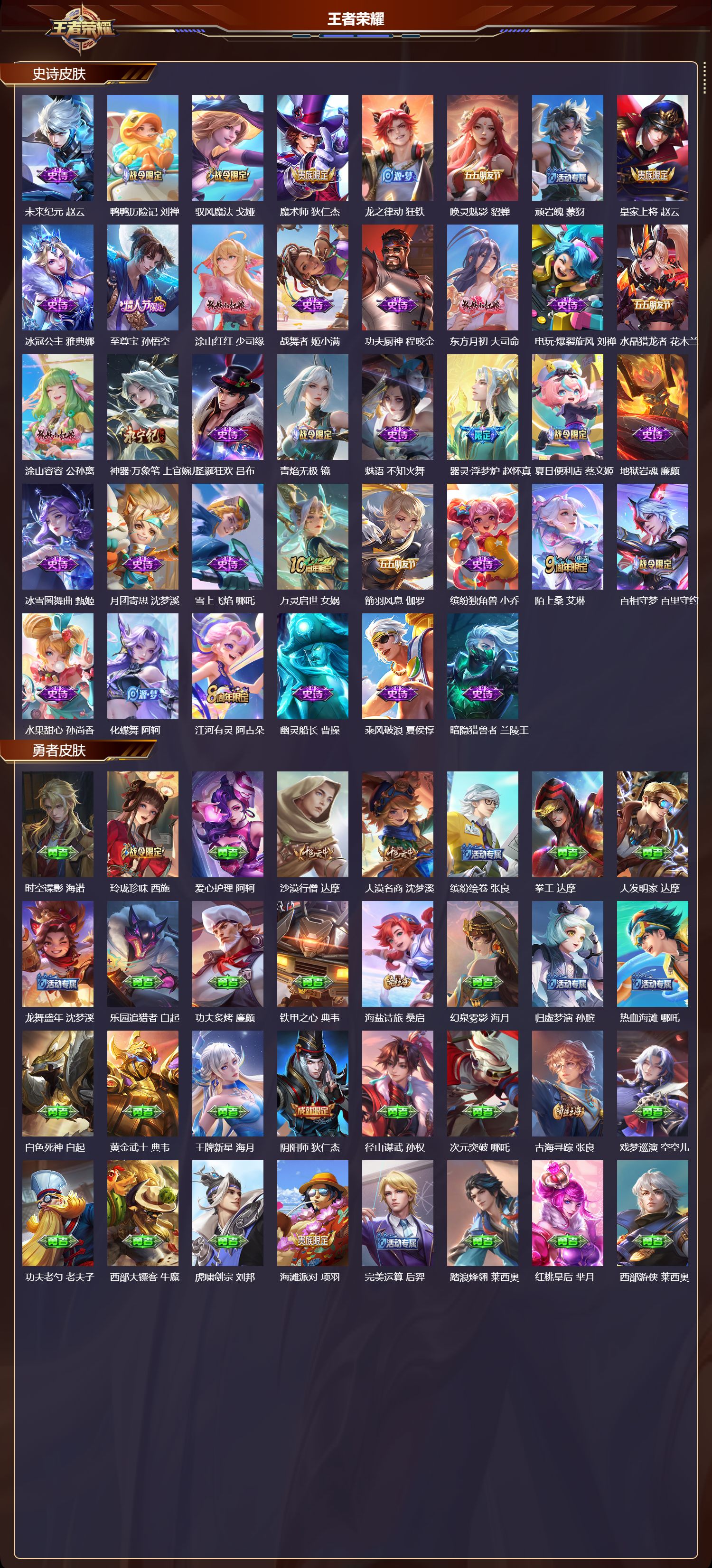 WZQM475322王者荣耀账号详情图4