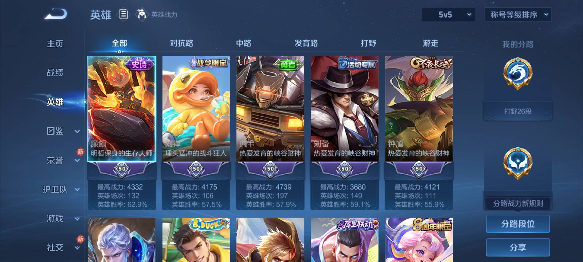 WZCMW472155王者荣耀账号详情图3