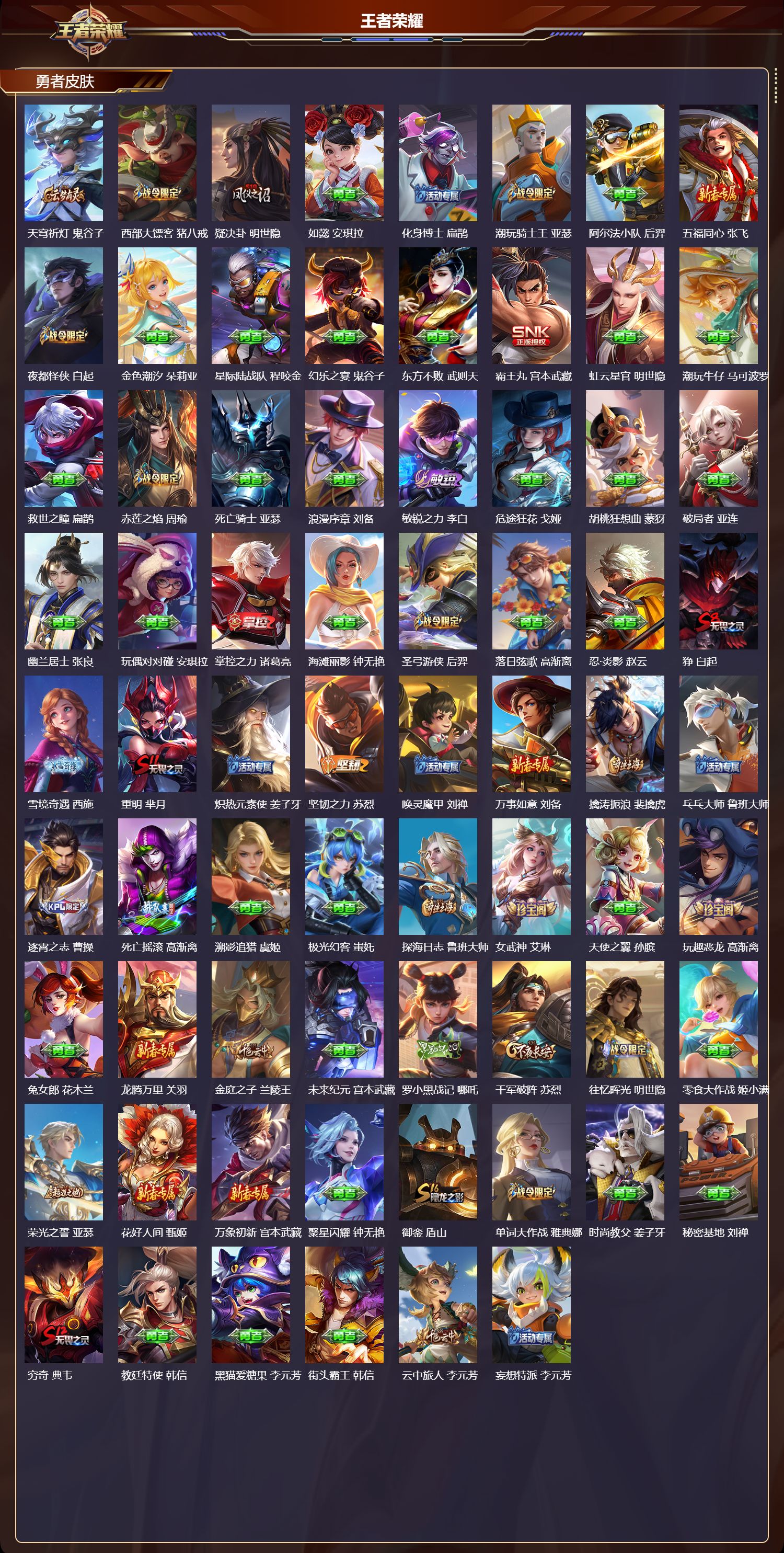 WZCMW472818王者荣耀账号详情图10