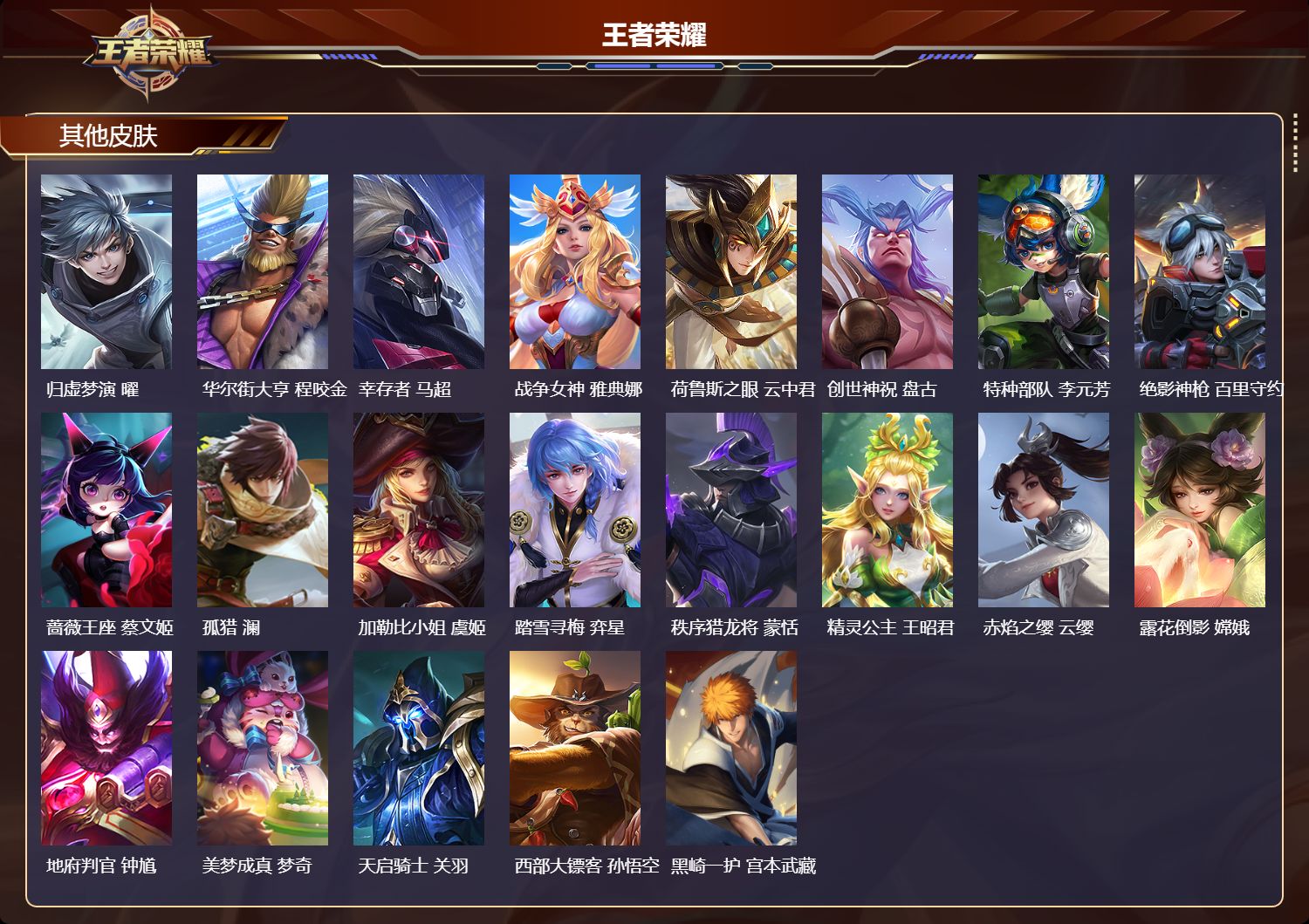 WZQM478127王者荣耀账号详情图8