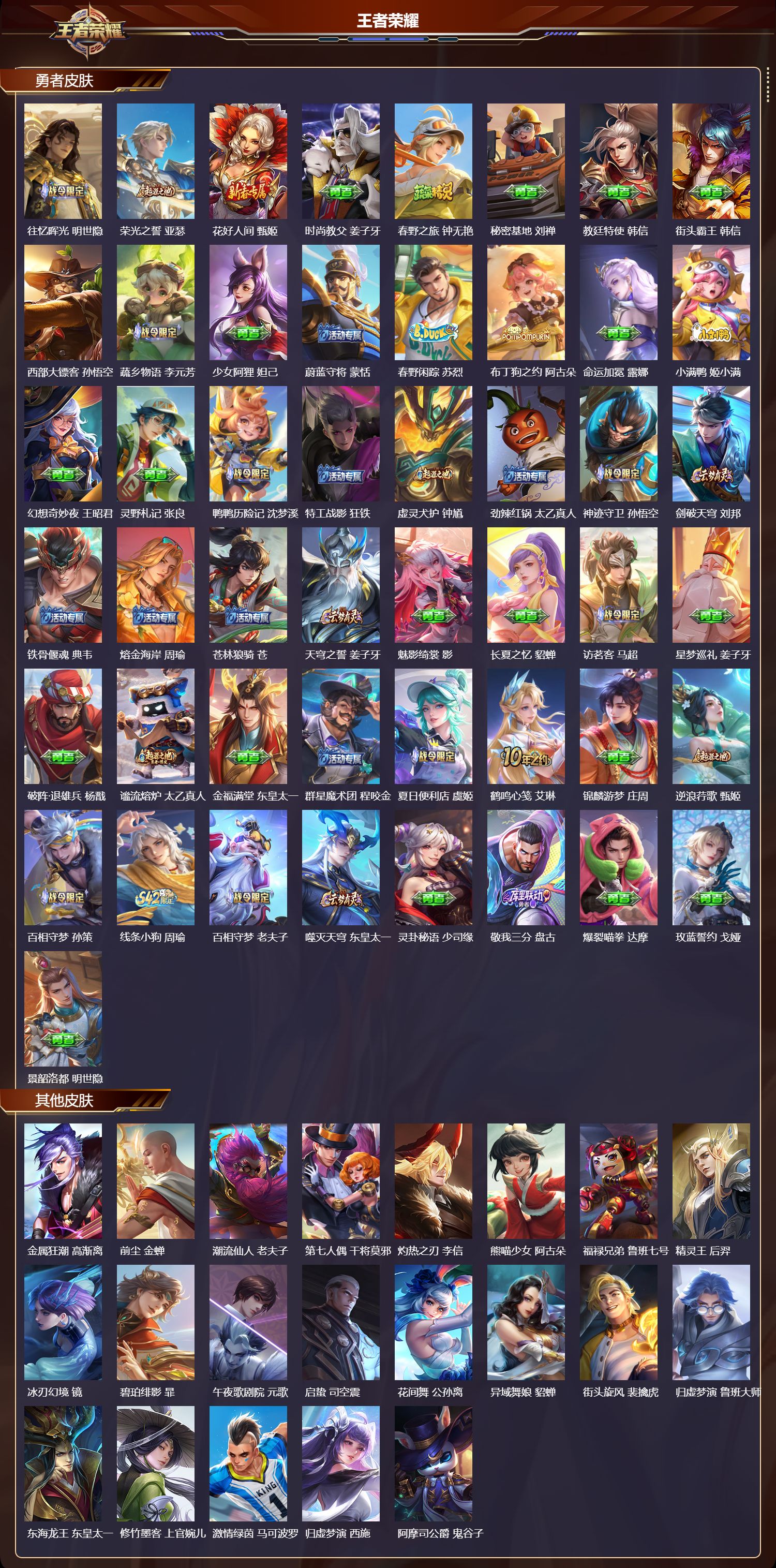 WZQM478122王者荣耀账号详情图5