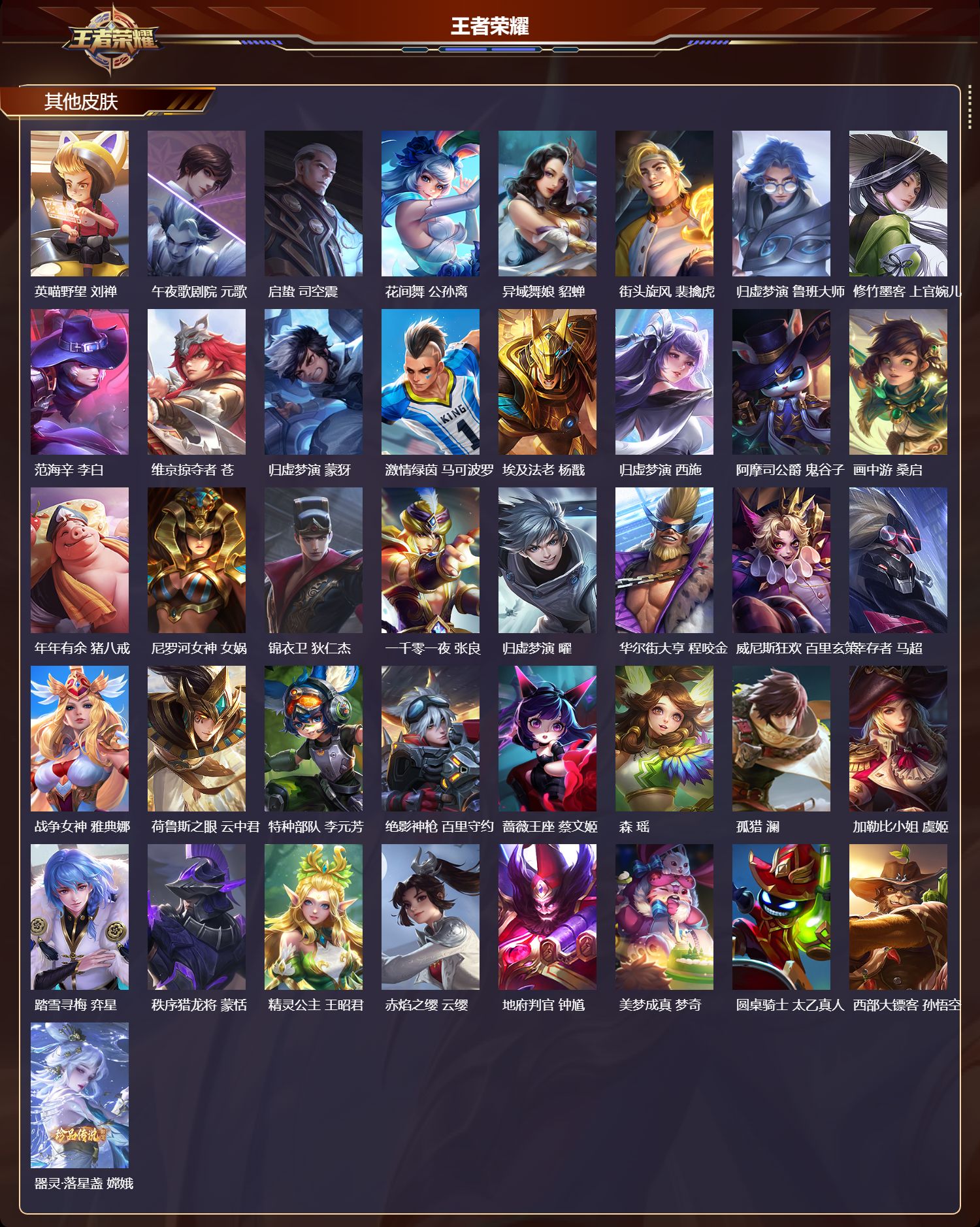 WZQM478140王者荣耀账号详情图7