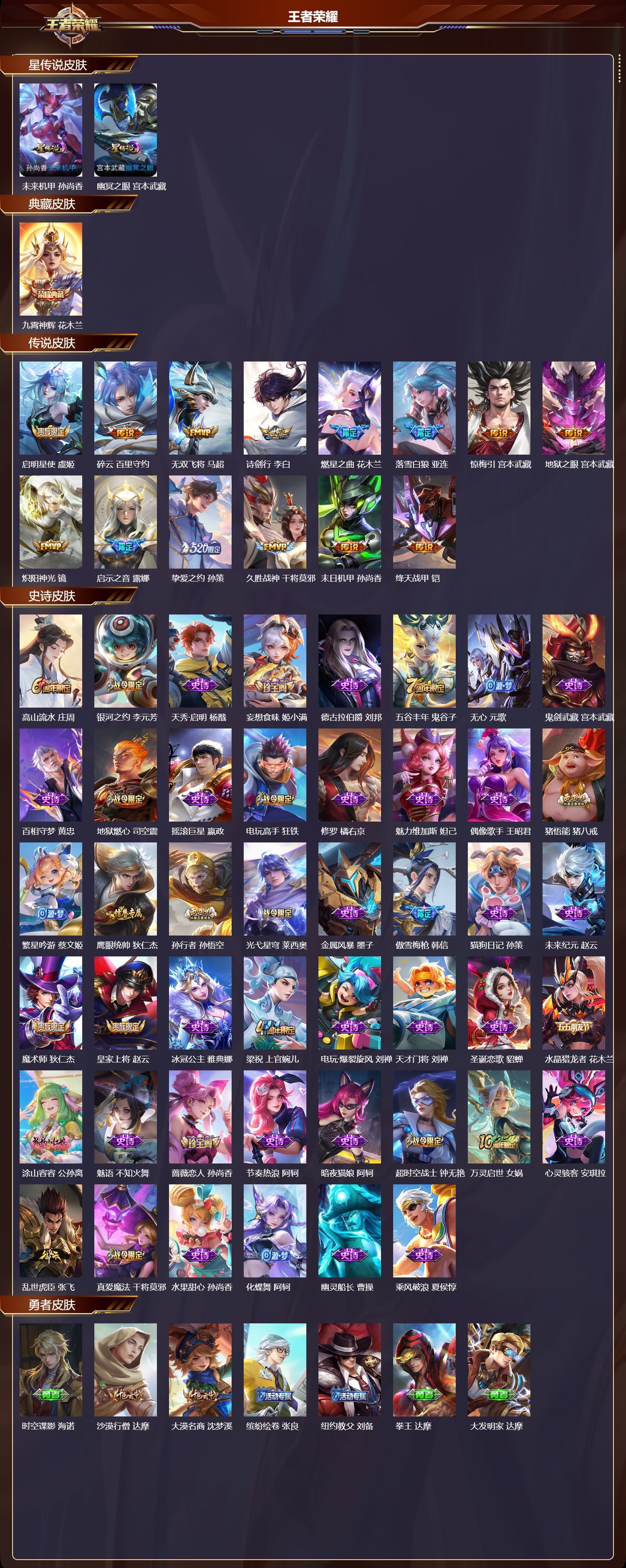 WZQM478152王者荣耀账号详情图3 WZQM478152王者荣耀账号详情图3