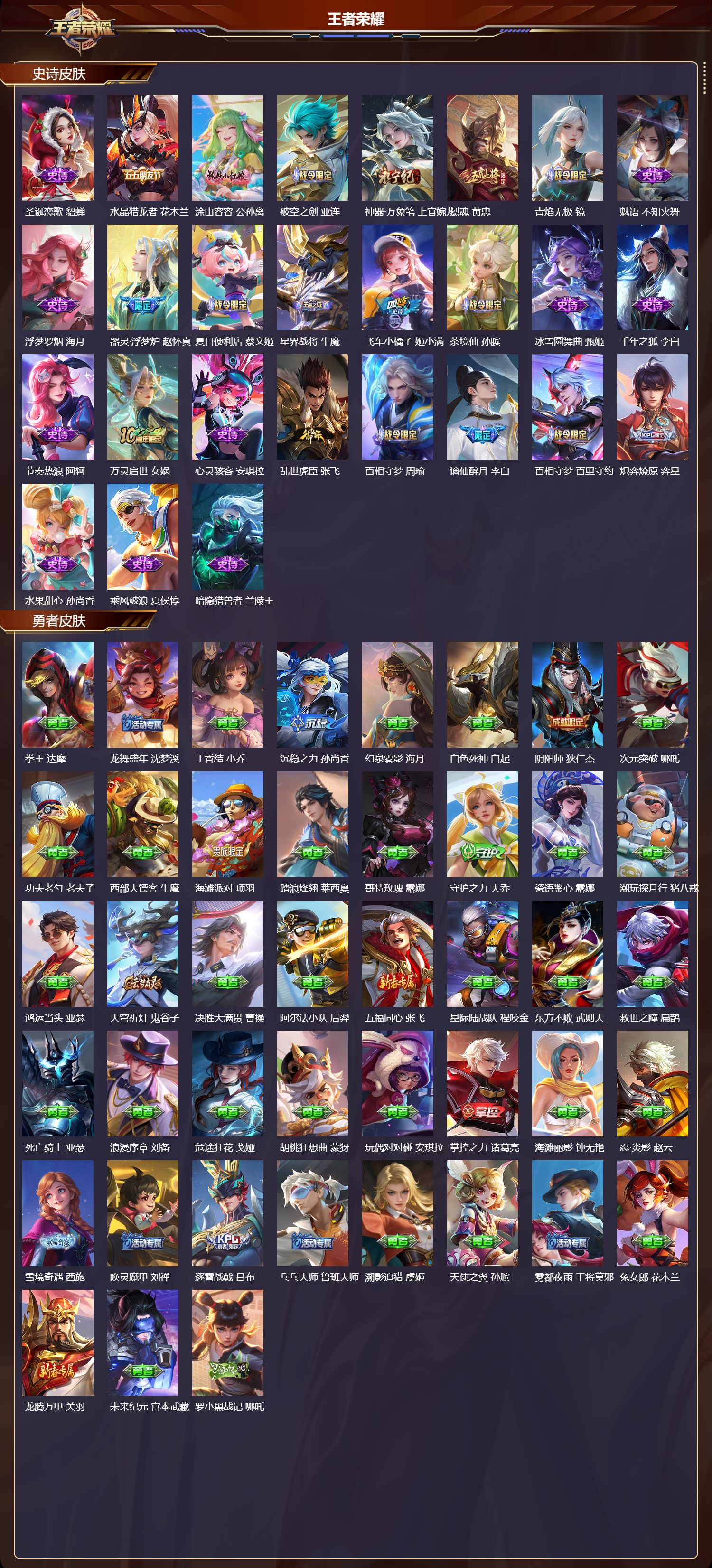 WZQM478122王者荣耀账号详情图4