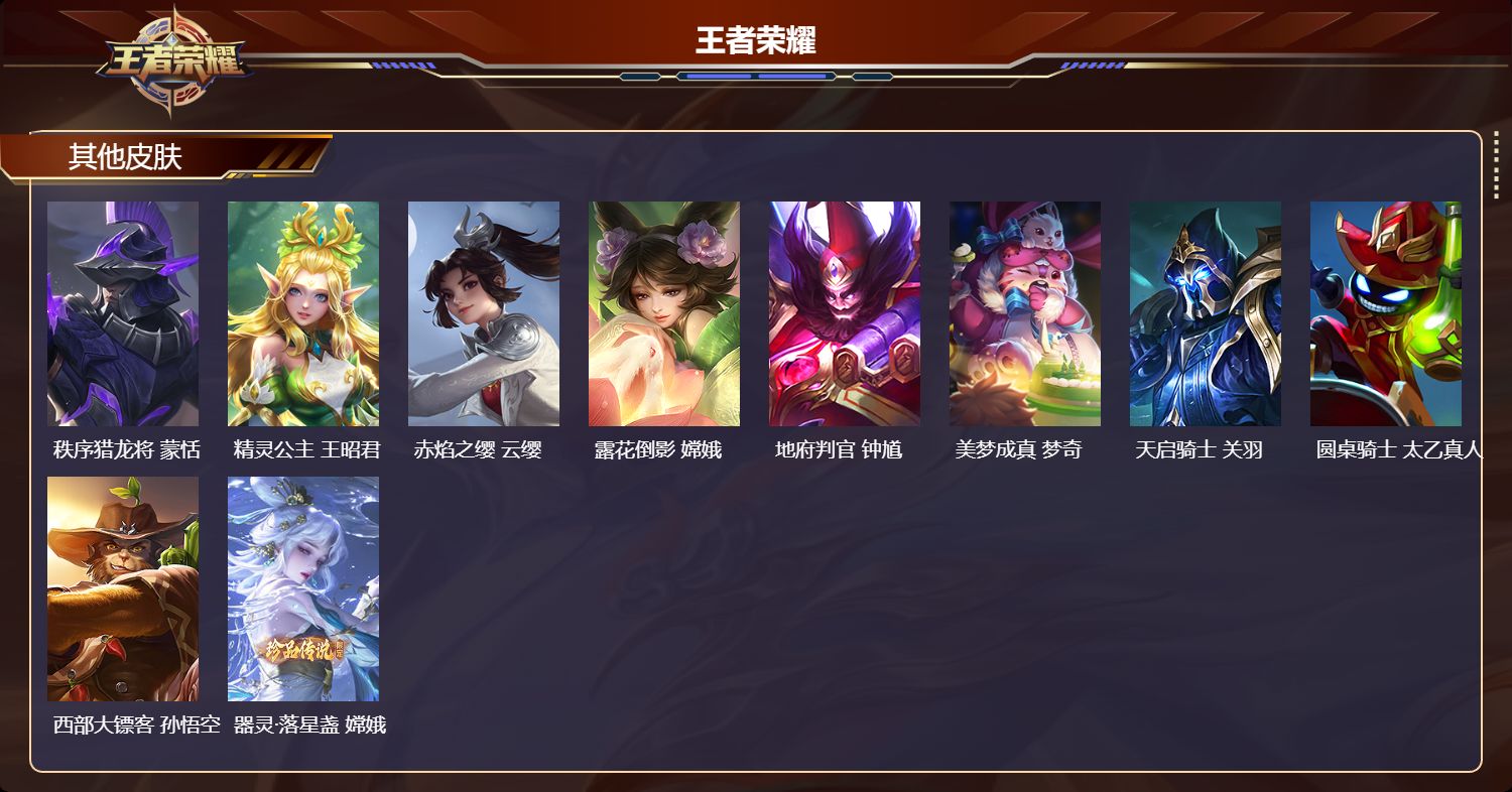 WZQM478134王者荣耀账号详情图7