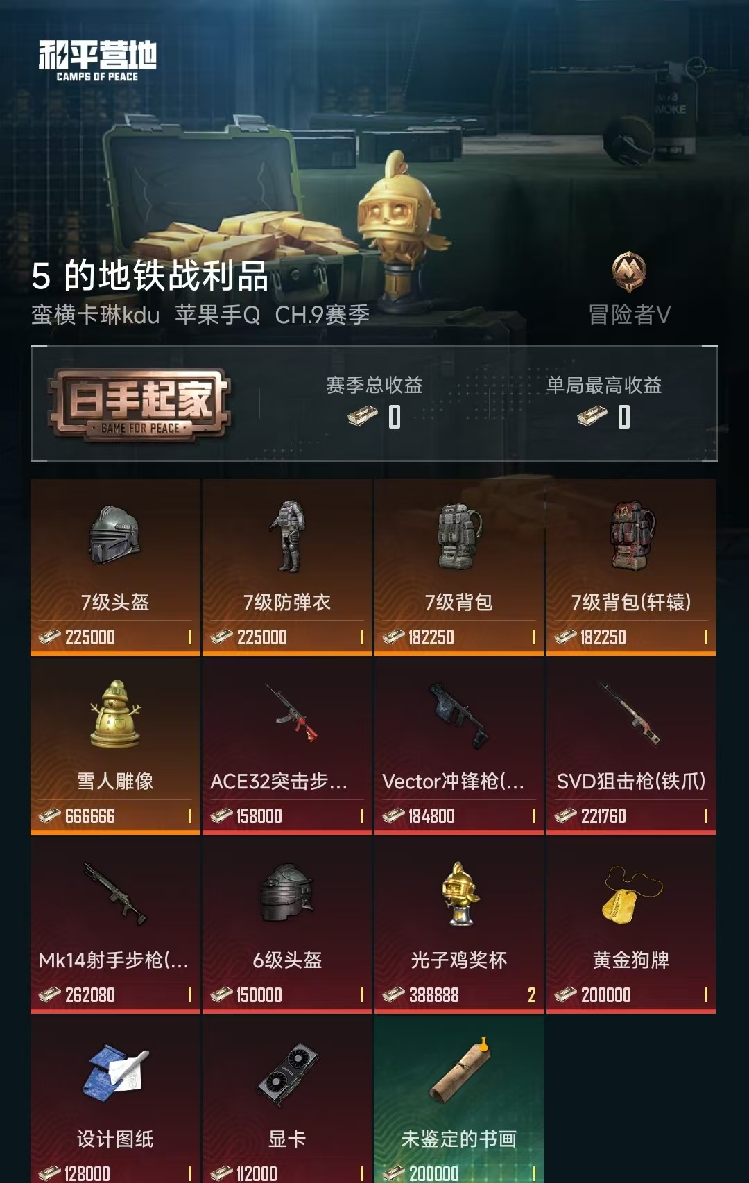 HPZM444744和平精英账号详情图10