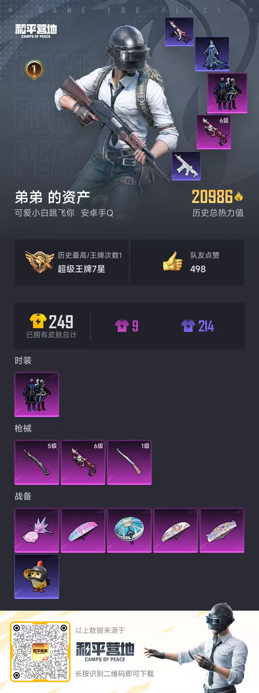 HPCMW439426和平精英账号详情图4